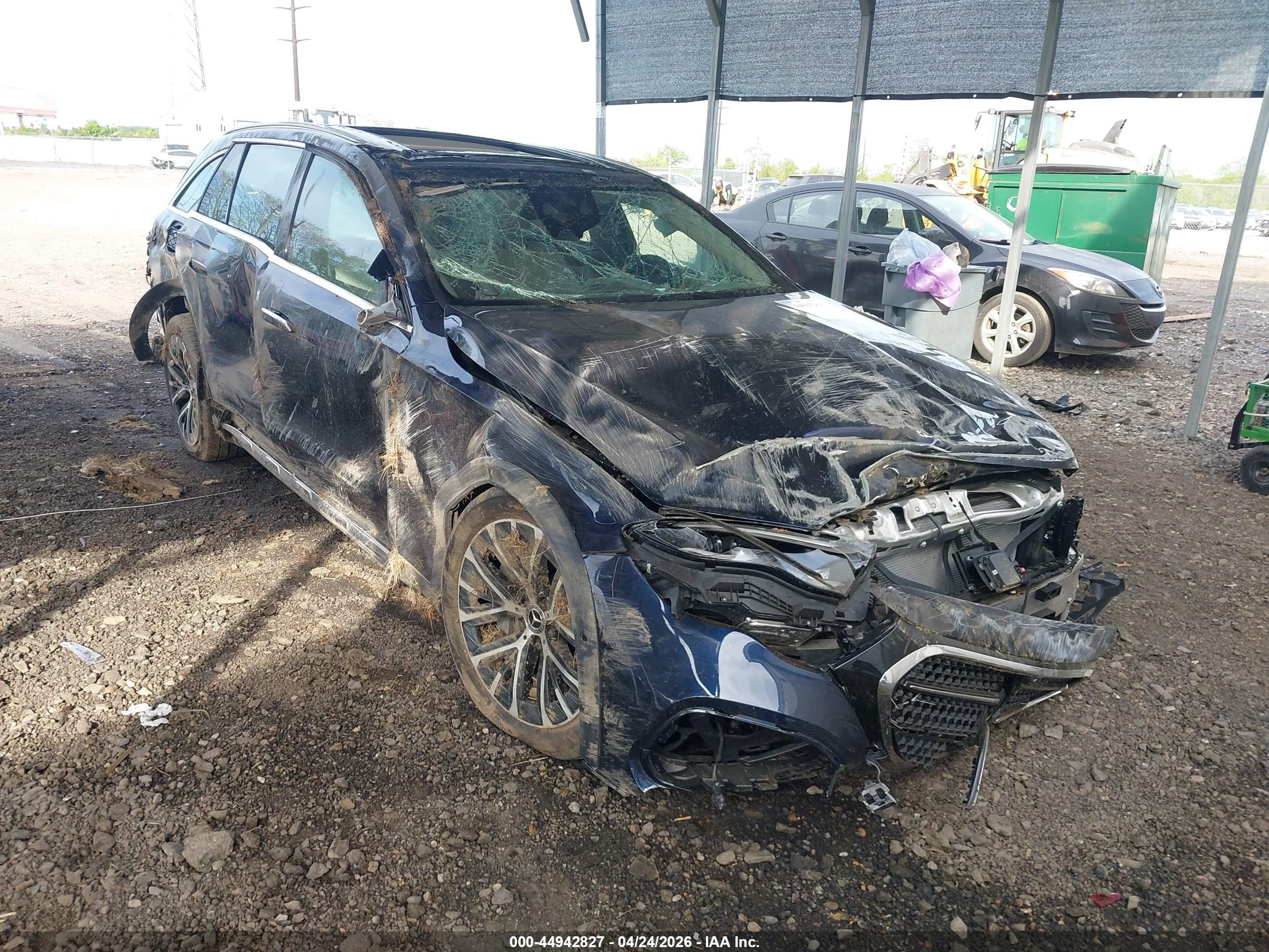 2025 Mercedes-Benz E 450, VIN W1KLH6FB7SA125551 — Rollover
