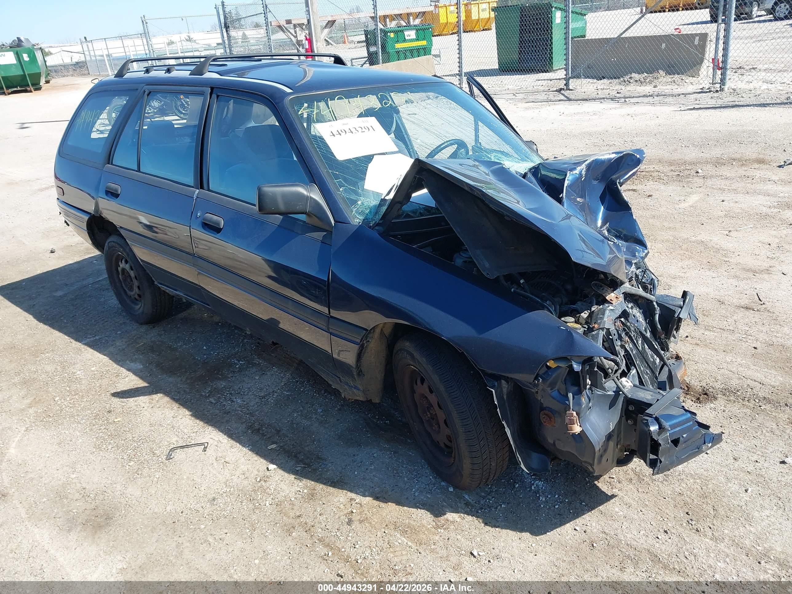 1993 Ford Escort LX, VIN 1FAPP15J7PW371736 — All over
