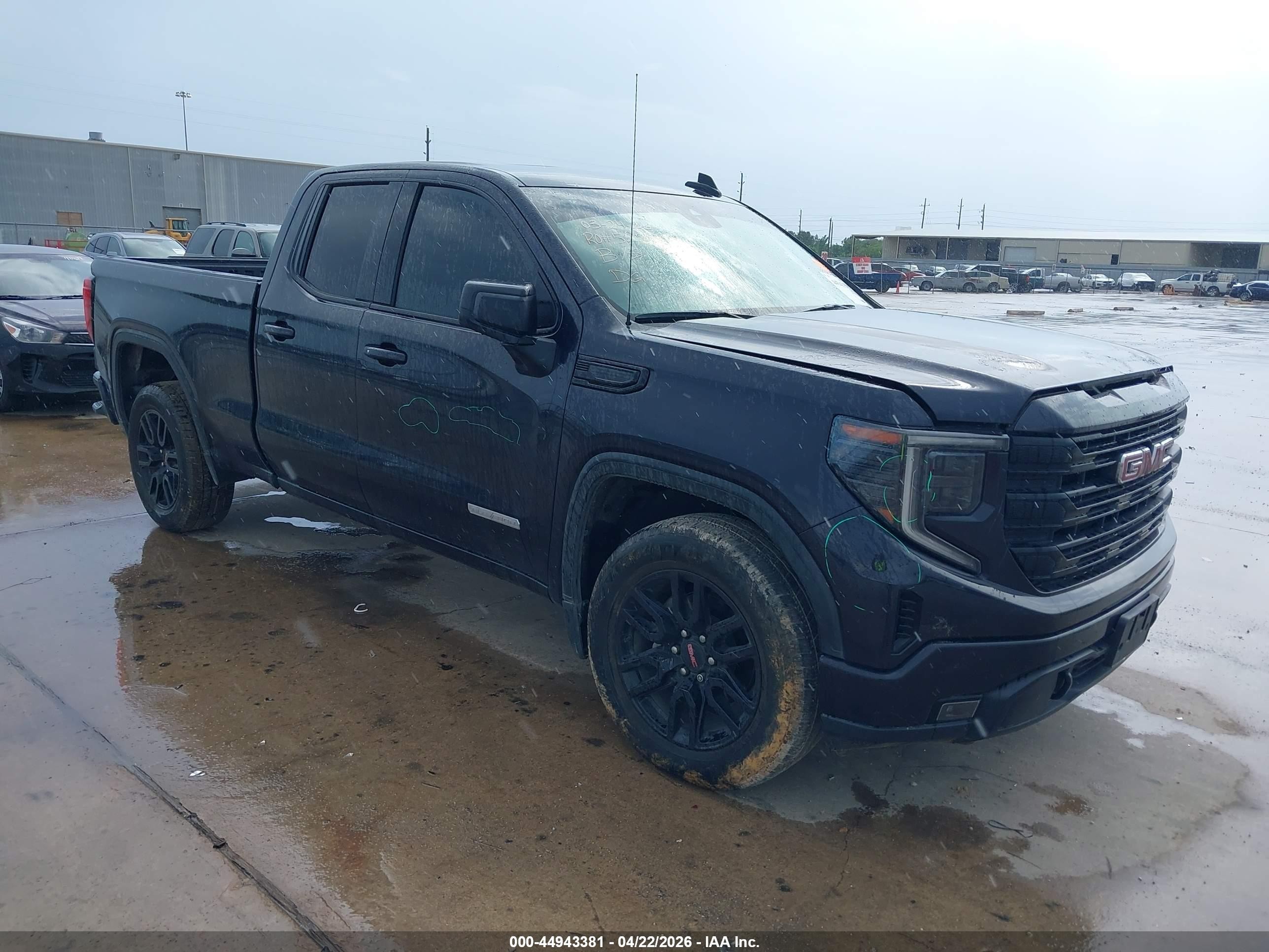 2023 GMC Sierra 1500 Elevation, VIN 1GTRHCEKXPZ244126 — Theft recovery