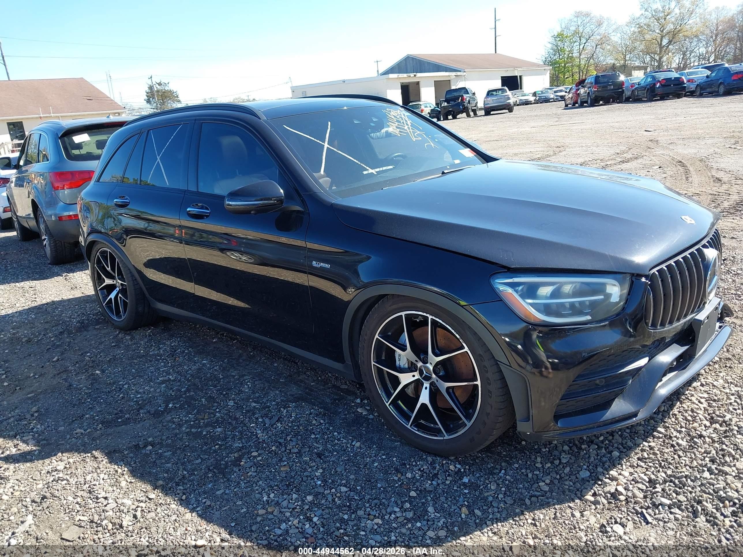 2020 Mercedes-Benz GLC 43 AMG, VIN W1N0G6EB9LF796329 — Front end