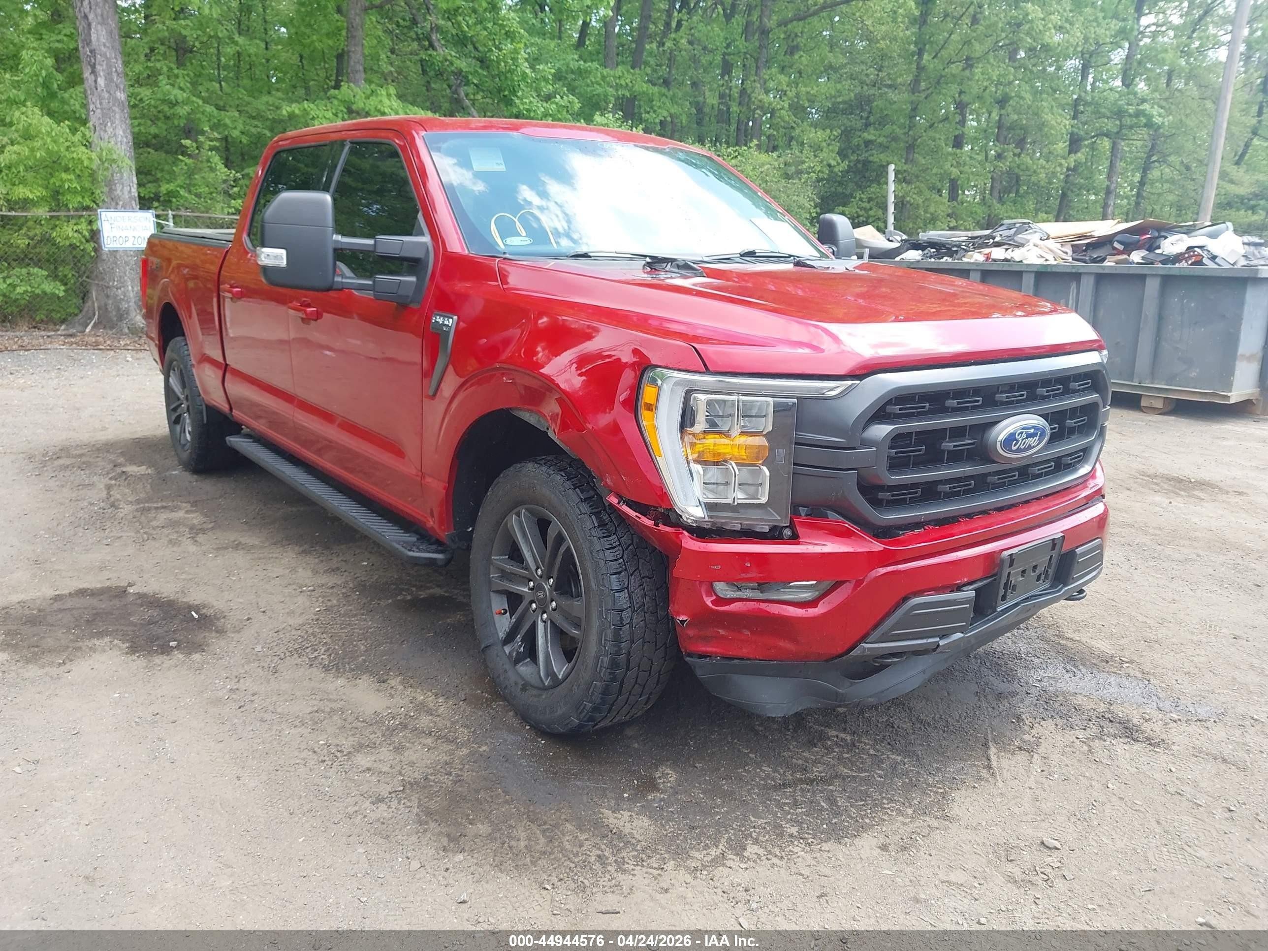 2021 Ford F-150 XLT, VIN 1FTFW1E88MKE90422 — Front end
