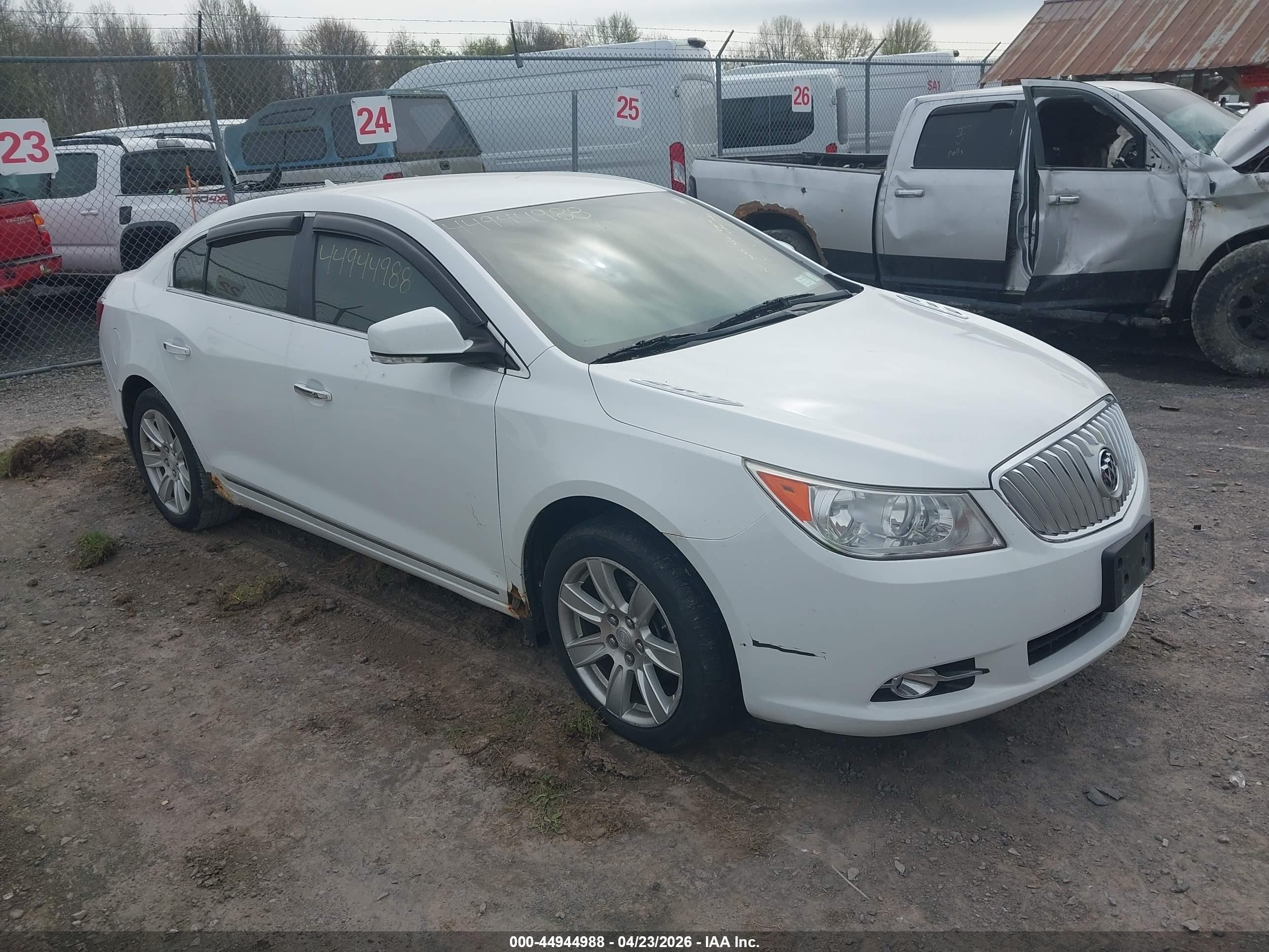 2011 Buick LaCrosse CXL, VIN 1G4GD5ED6BF399939 — Interior fire
