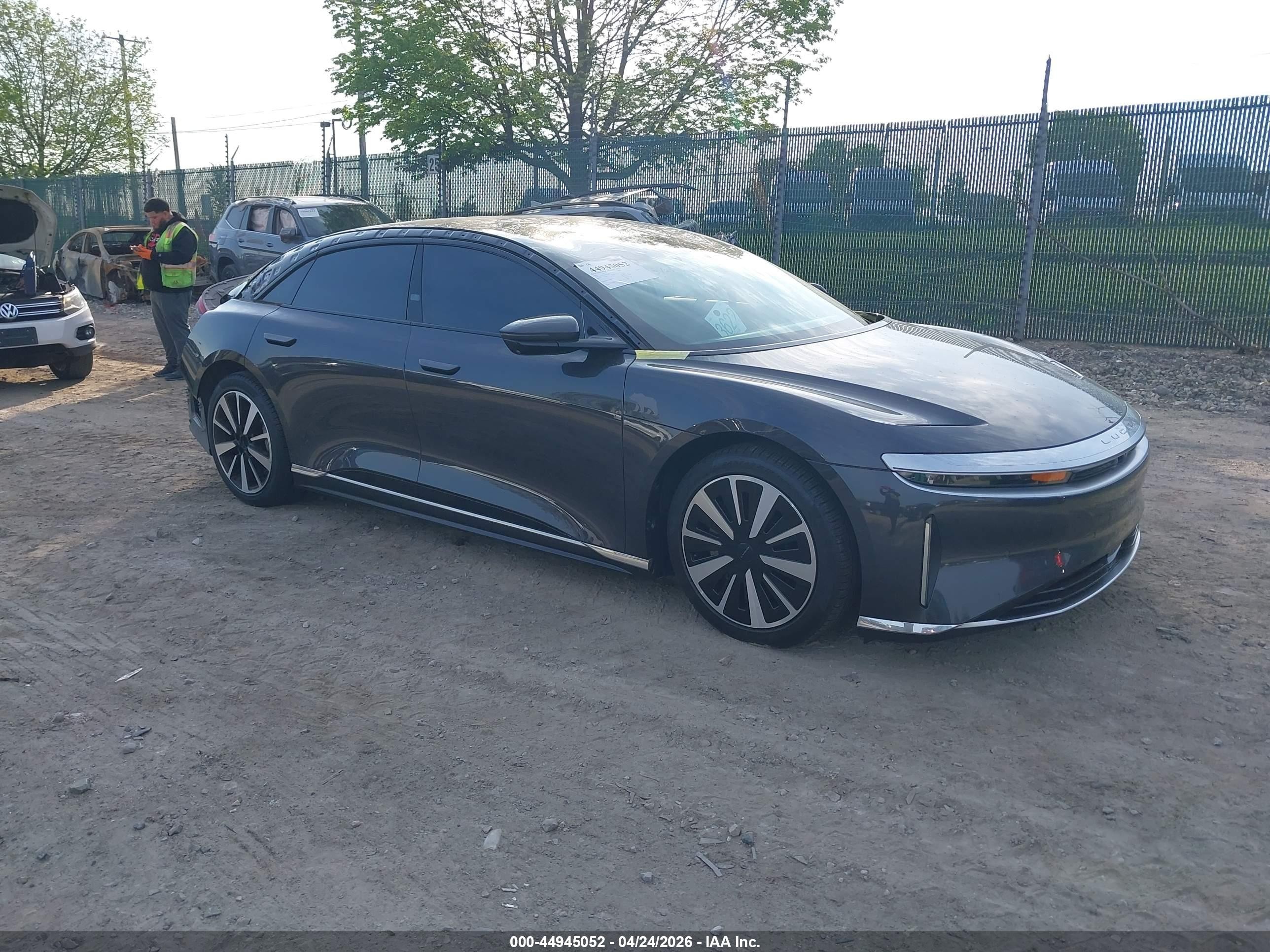 2023 Lucid Air Touring, VIN 50EA1TEA4PA001169 — Rear end