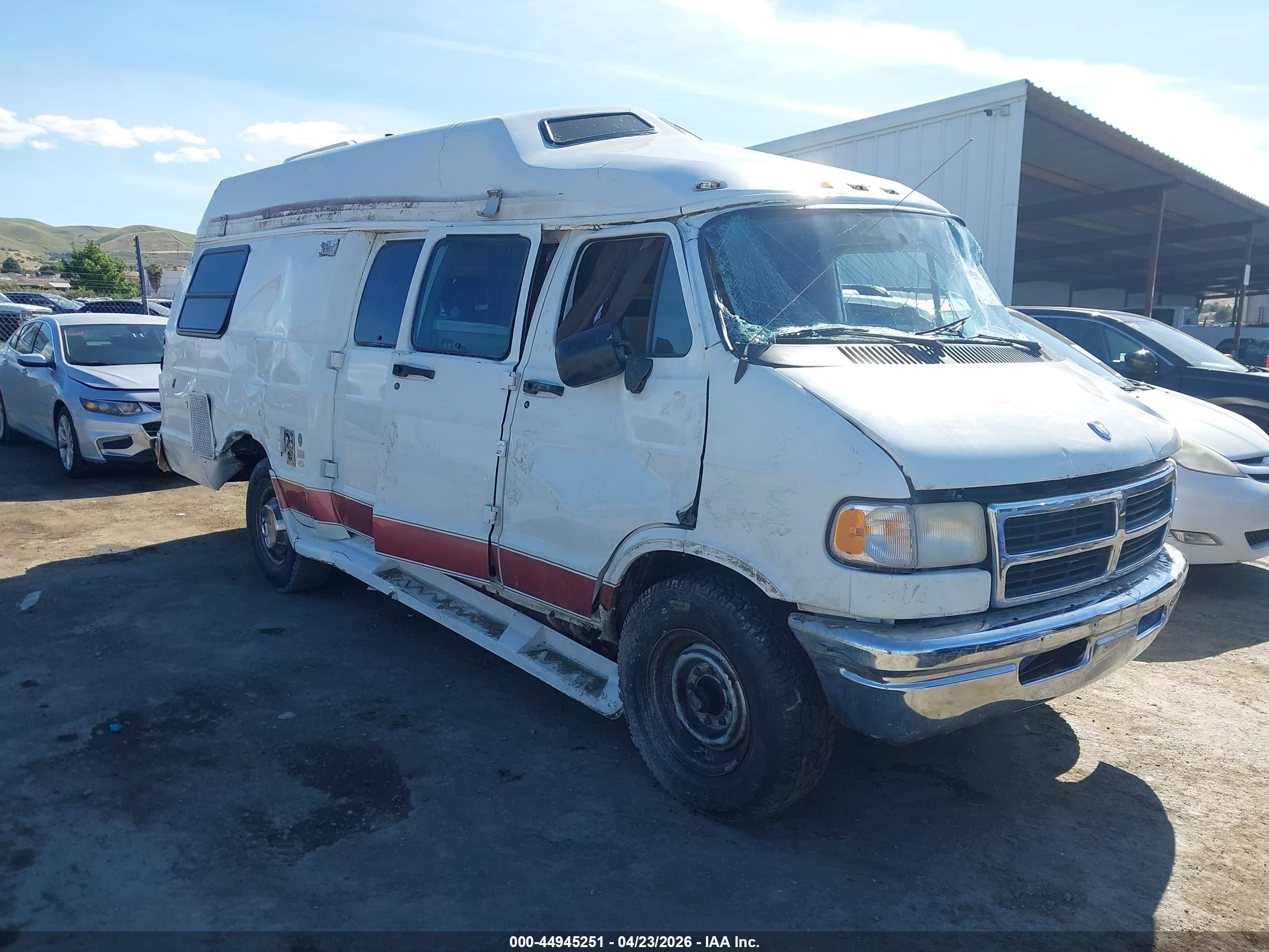 1997 Dodge RAM, VIN 2B6KB31Z2VK532233 — Rollover
