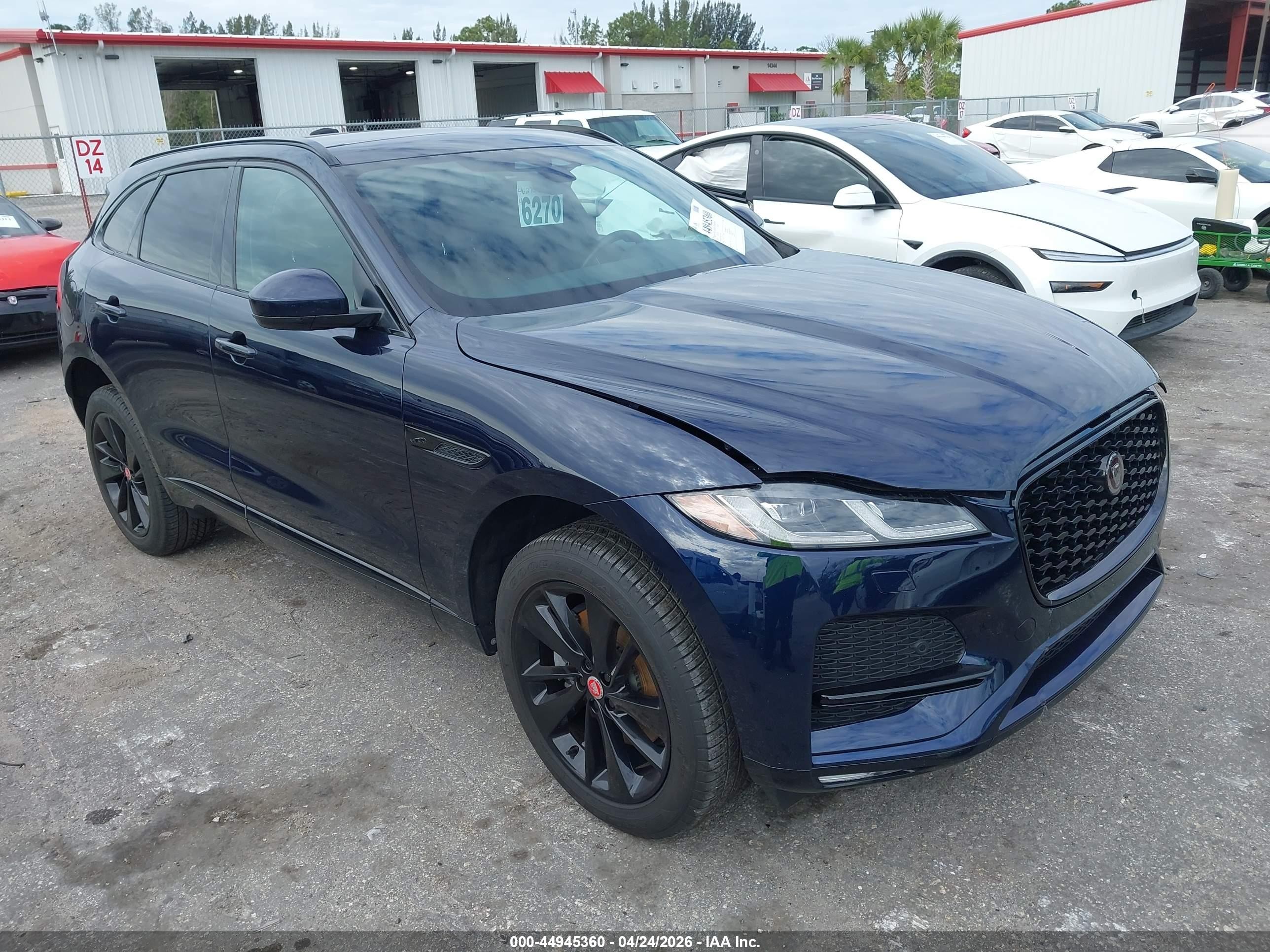 2023 Jaguar F-Pace S, VIN SADCJ2EX8PA717962 — Front end