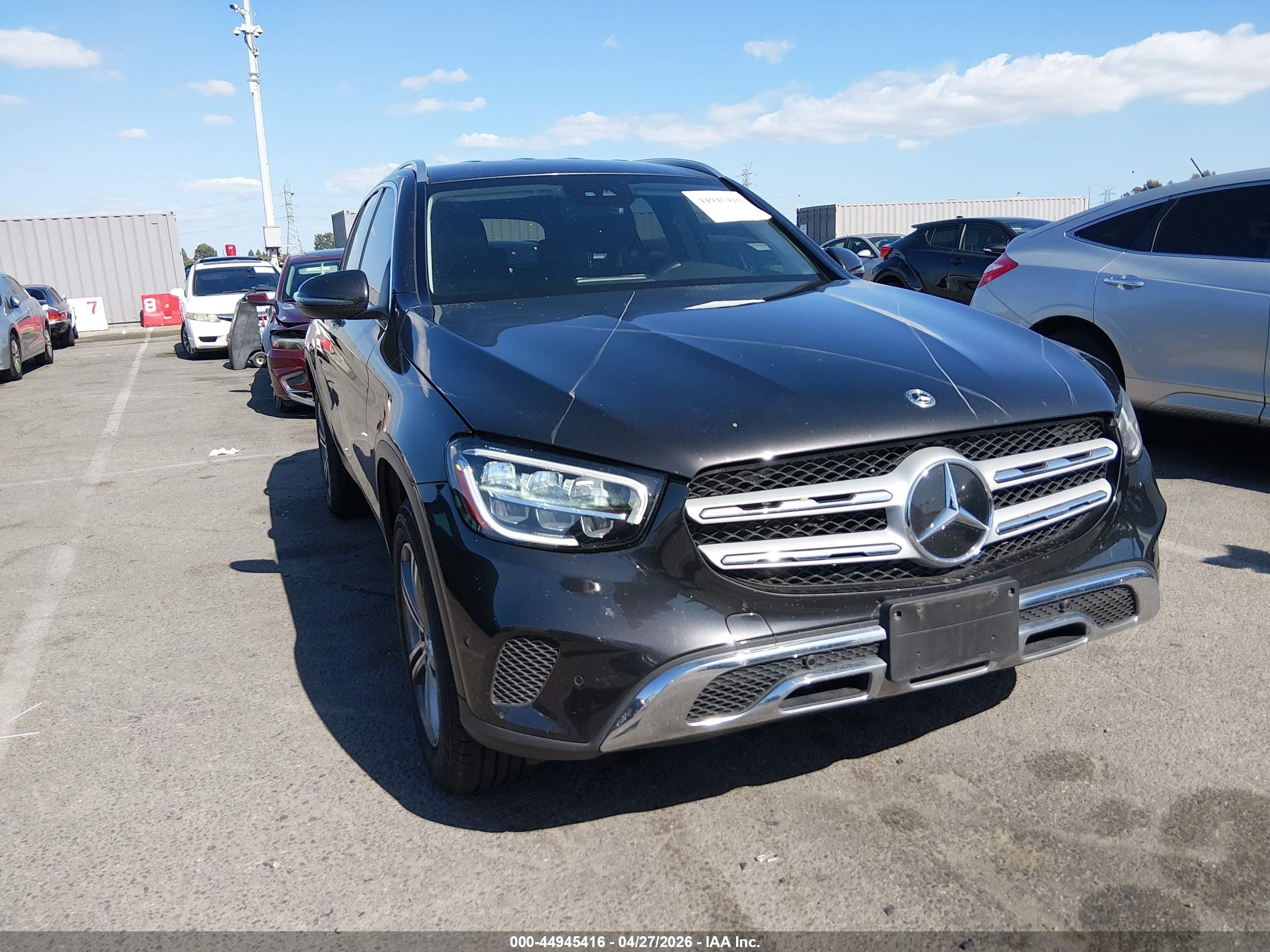 2022 Mercedes-Benz GLC 300, VIN W1N0G8DB7NV337631 — Theft recovery