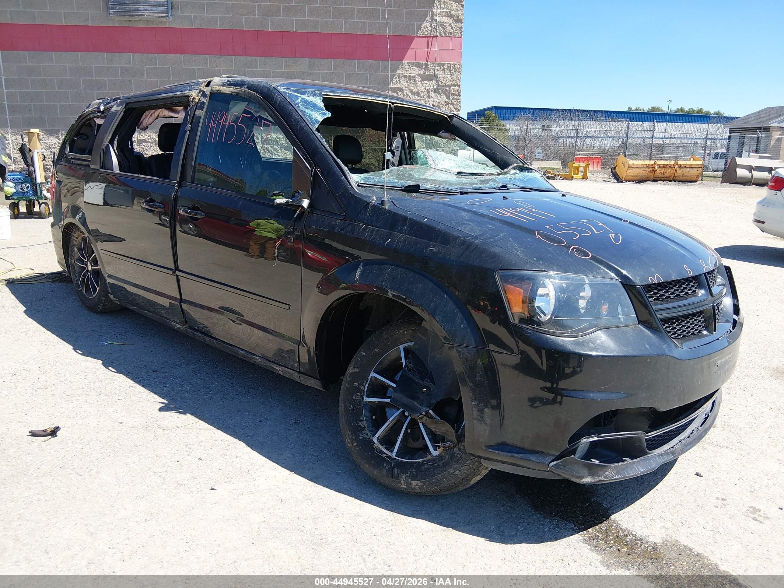 2017 Dodge Grand Caravan GT, VIN 2C4RDGEG7HR790103 — Rollover