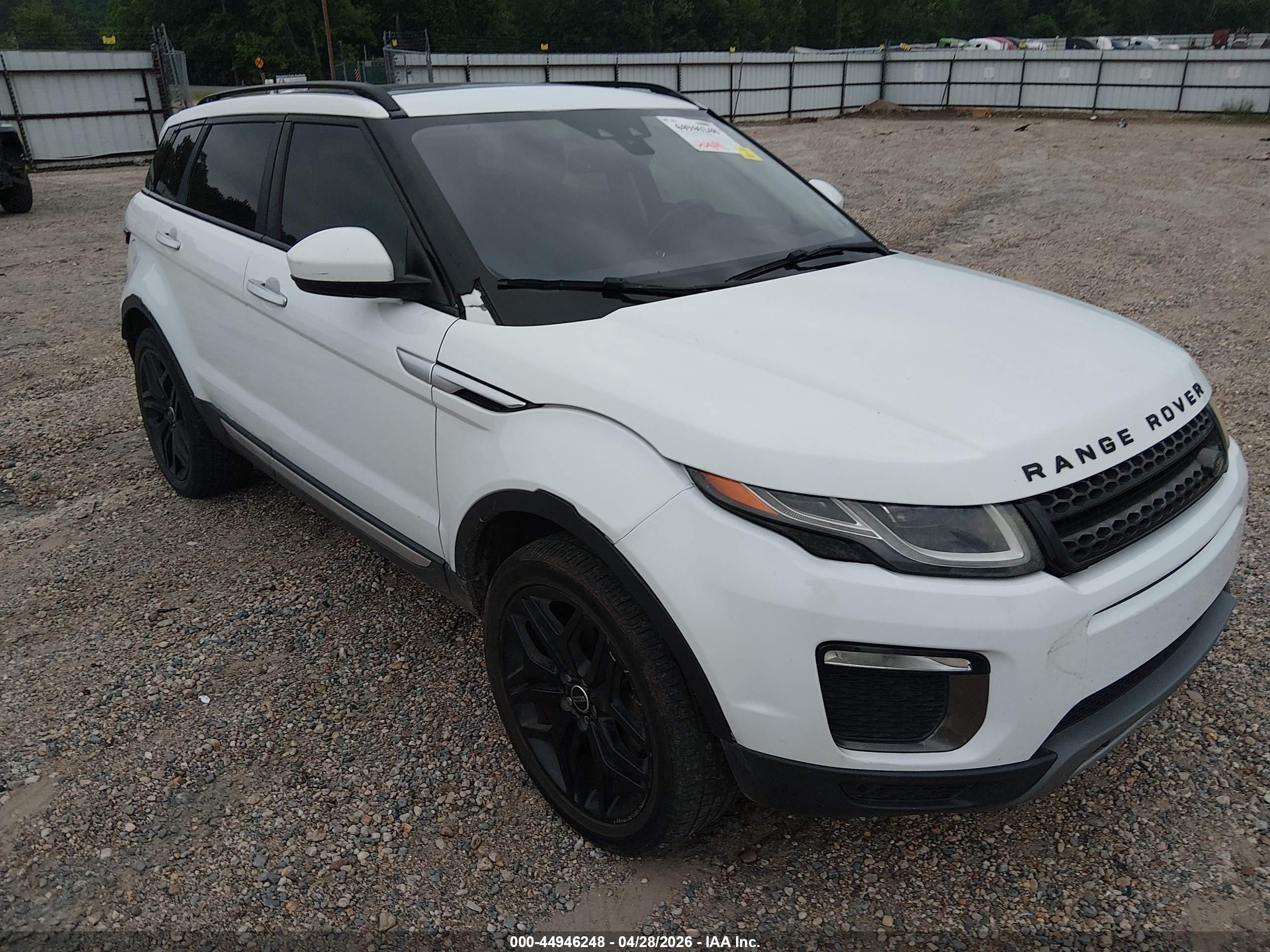 2016 Land Rover Range Rover Evoque HSE, VIN SALVR2BG7GH086834 — Roof
