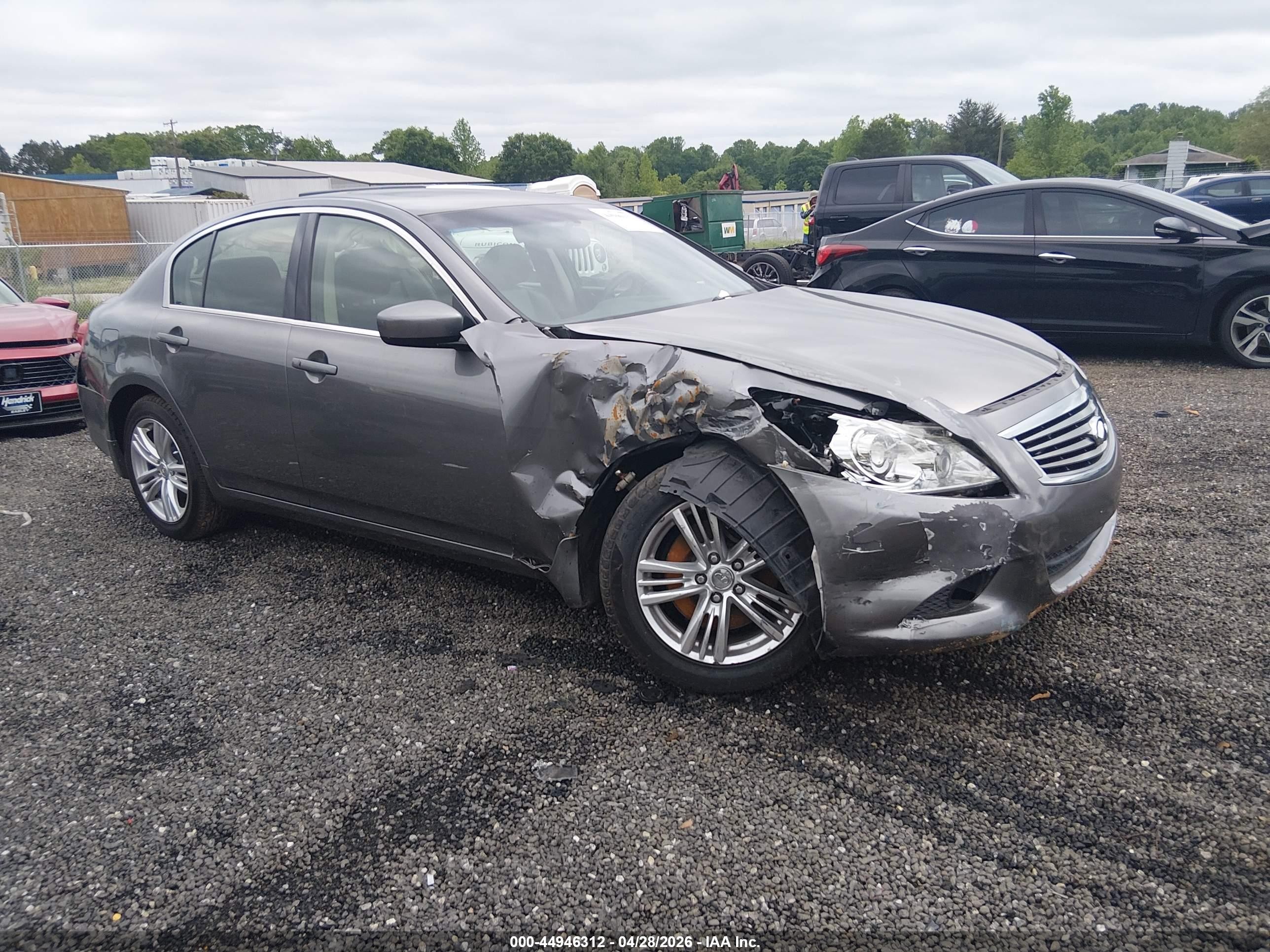 2012 Infiniti G37 x, VIN JN1CV6AR6CM679268 — Side