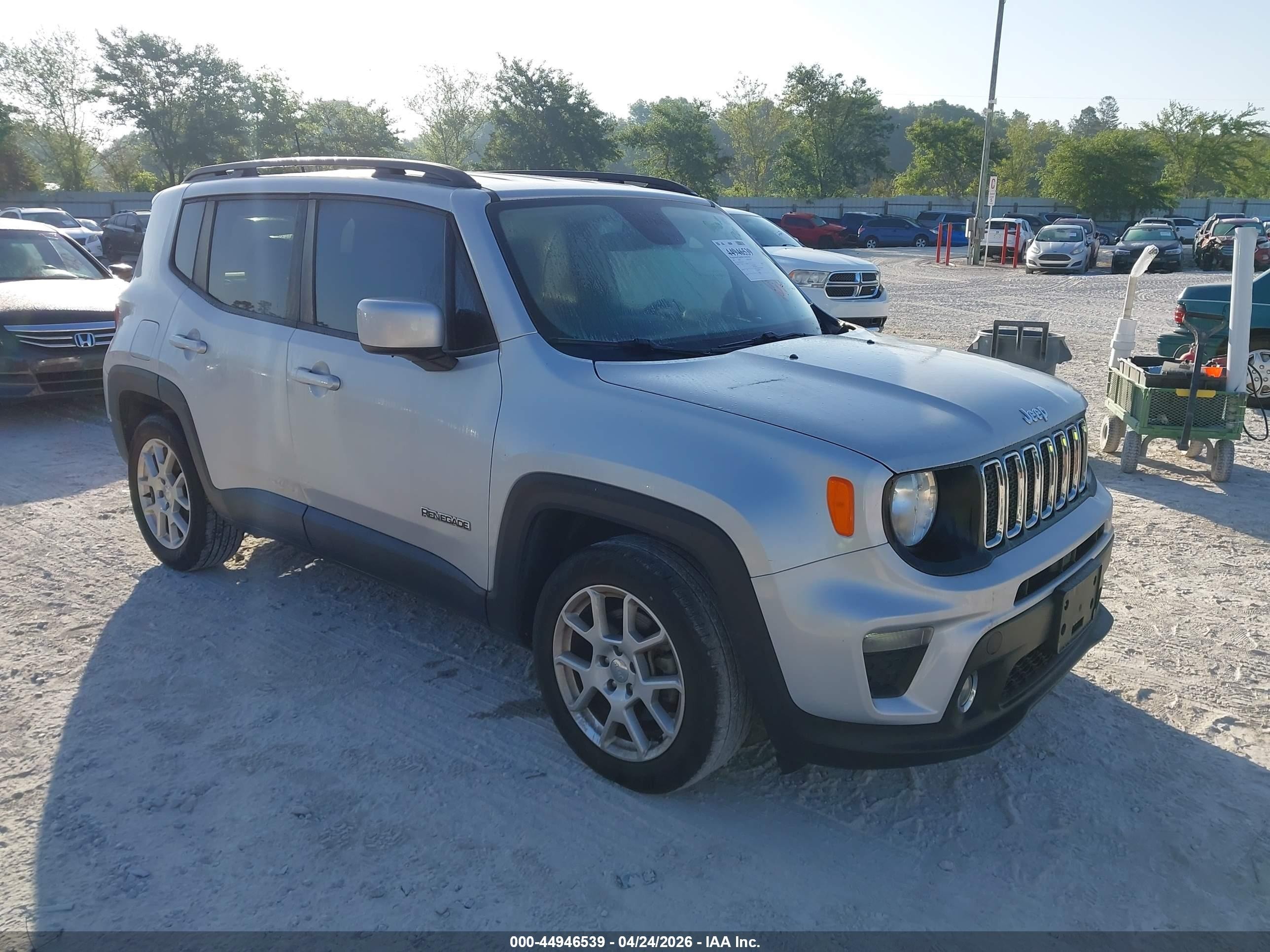 2020 Jeep Renegade Altitude, VIN ZACNJABBXLPL03015 — Зад