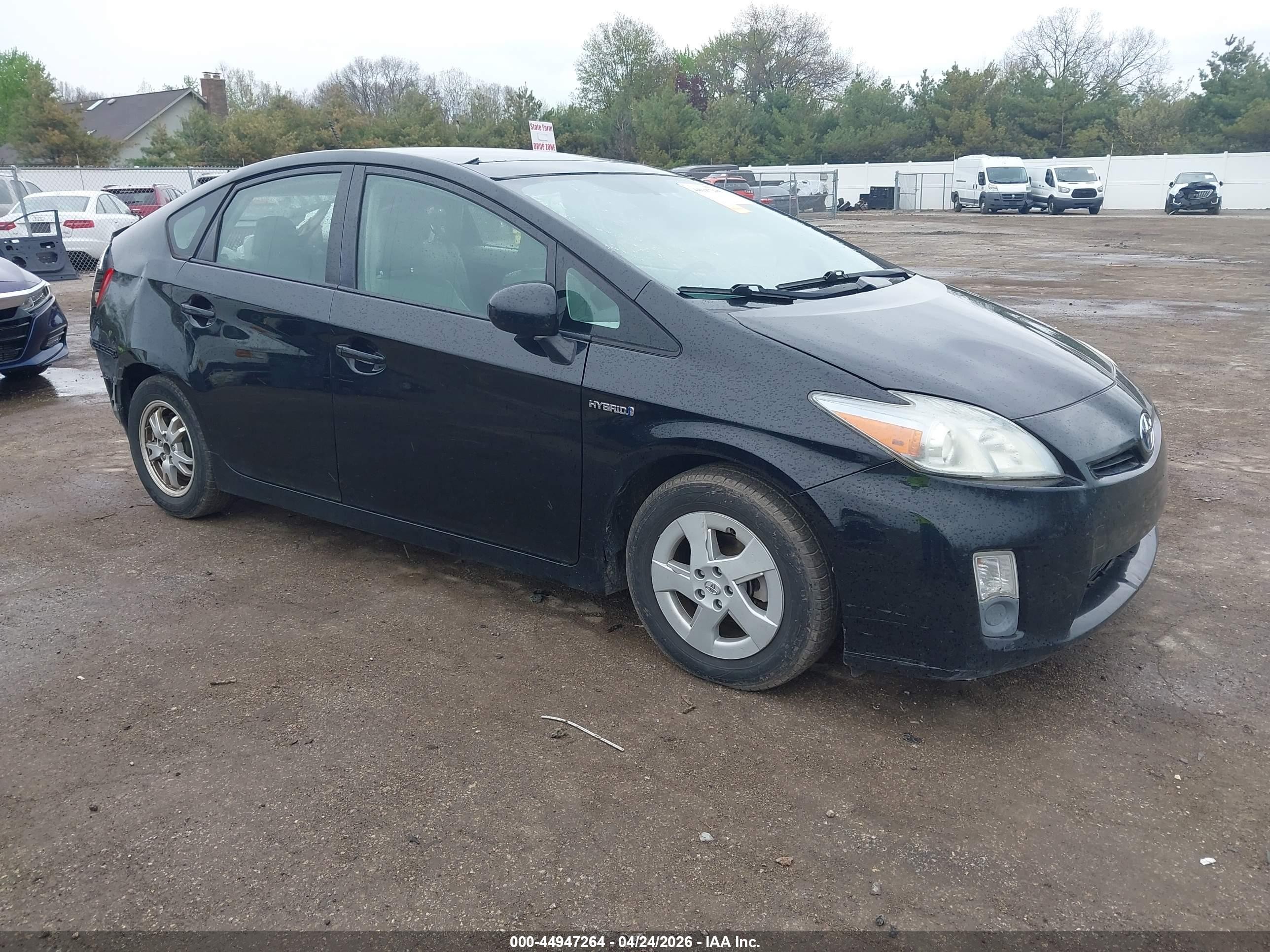 2010 Toyota Prius II, VIN JTDKN3DU7A0202148 — Rear end
