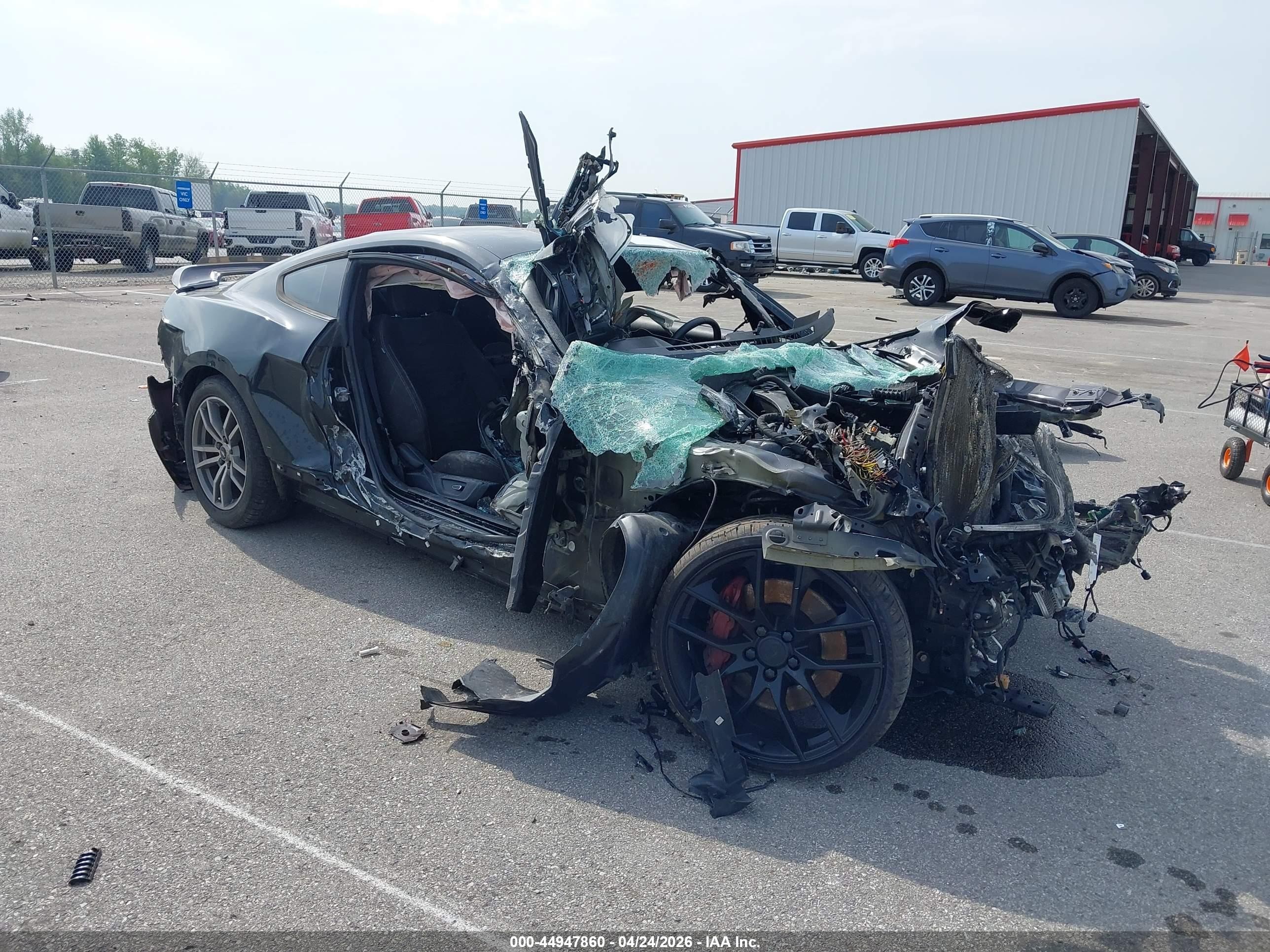 2016 Ford Mustang GT Premium, VIN 1FA6P8CF3G5215119 — Front end