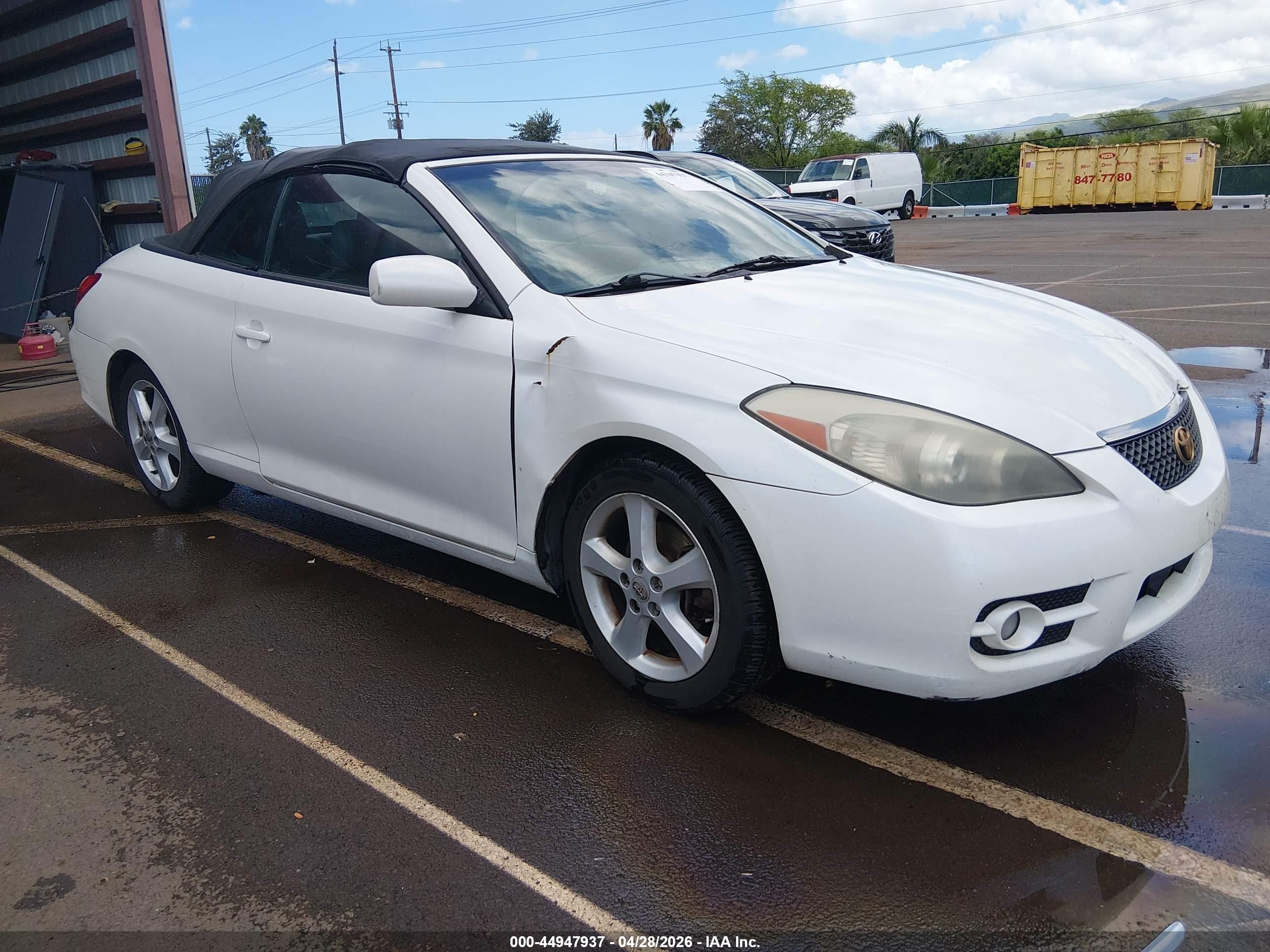 2008 Toyota Solara SLE, VIN 4T1FA38P48U157864 — Water / flood