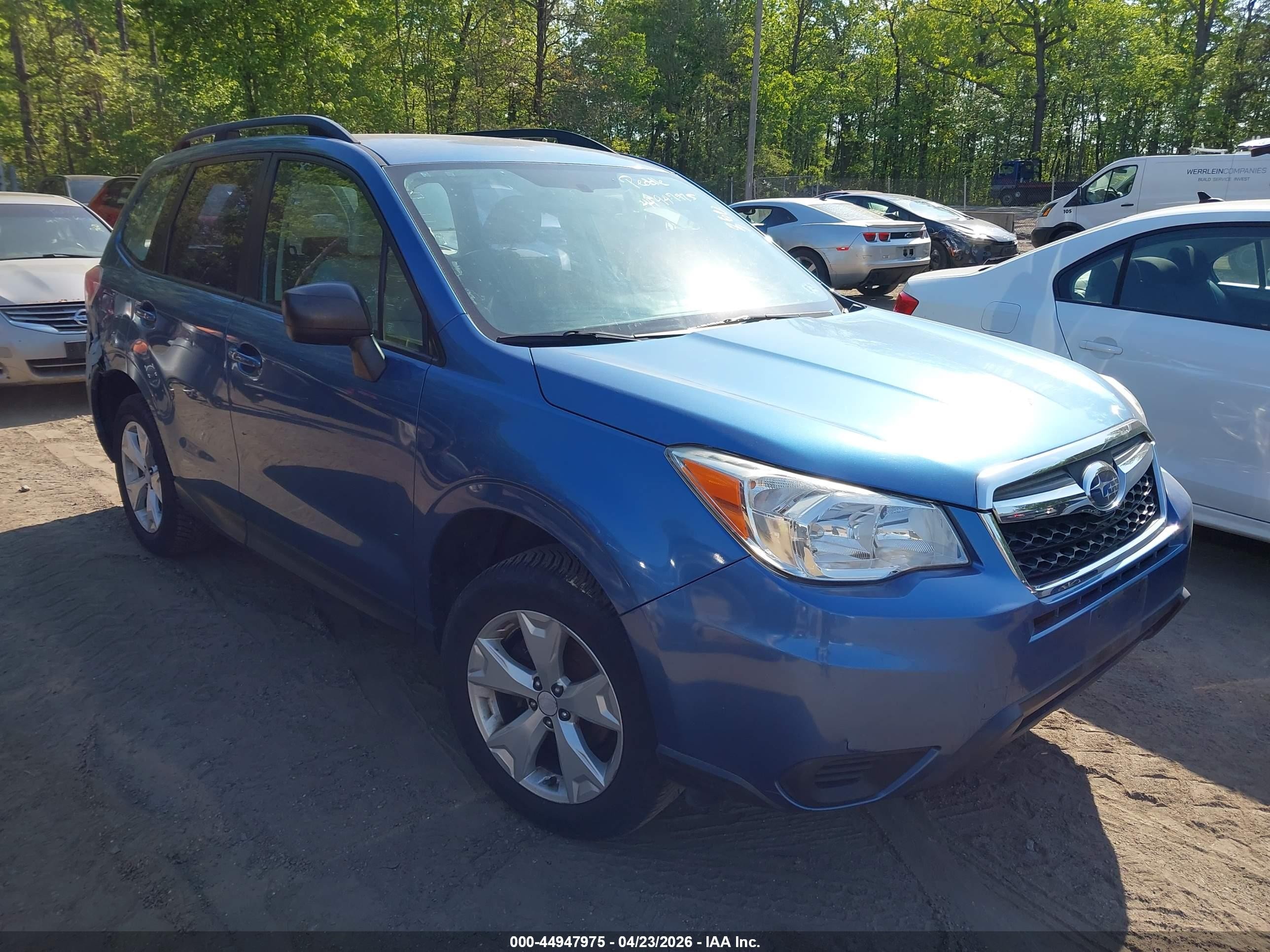 2016 Subaru Forester 2.5i, VIN JF2SJABCXGH483240 — Обычный износ