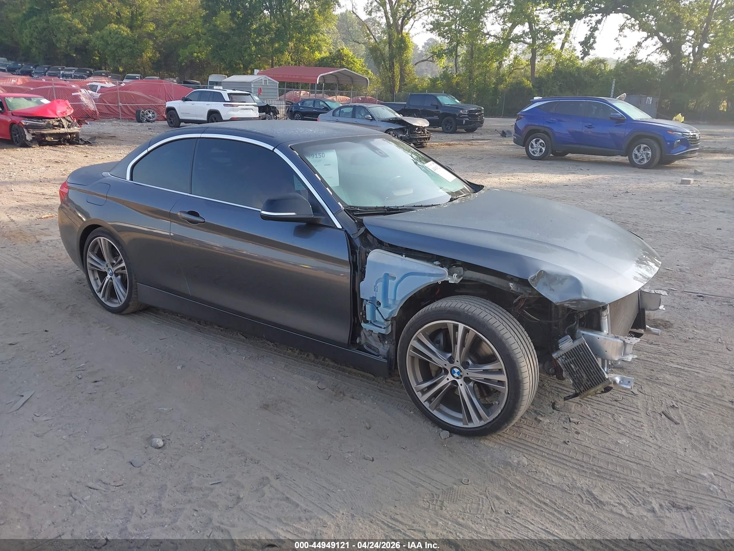 2015 BMW 4 Series 435i, VIN WBA3T3C58F5A40433 — Front end