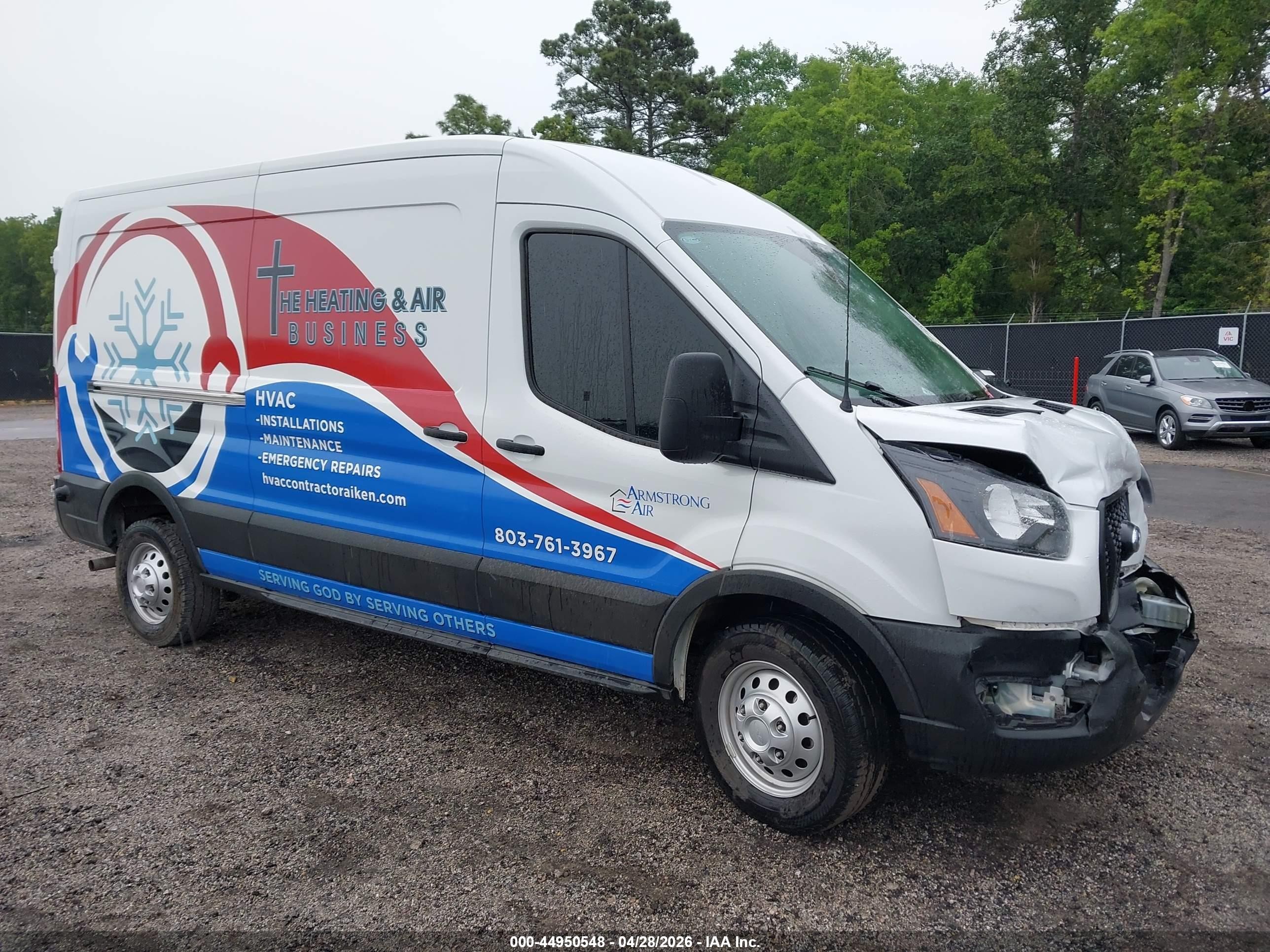 2024 Ford Transit, VIN 1FTBF7C84RKB71112 — Front end
