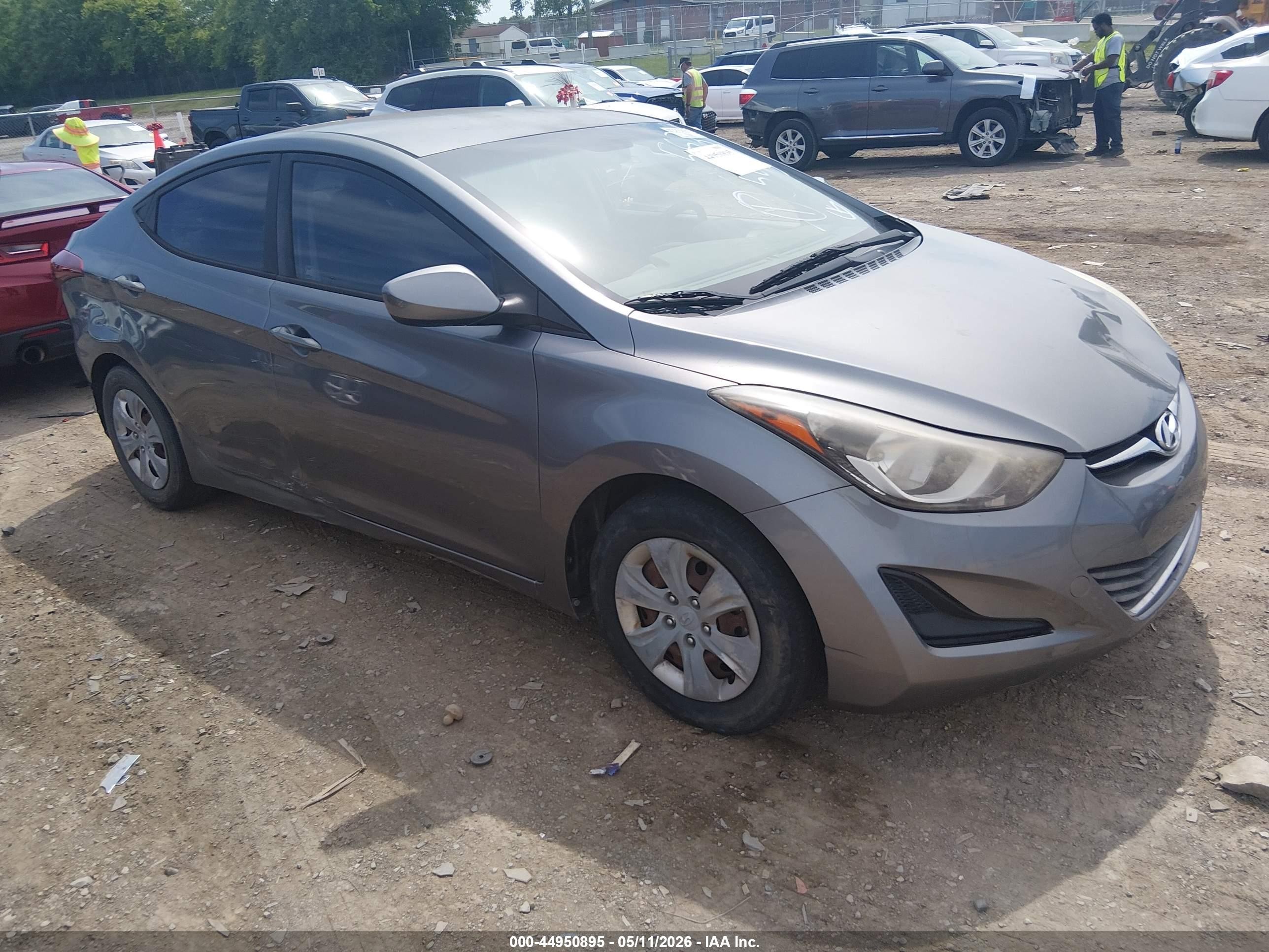 2016 Hyundai Elantra SE, VIN KMHDH4AE9GU582593 — All over