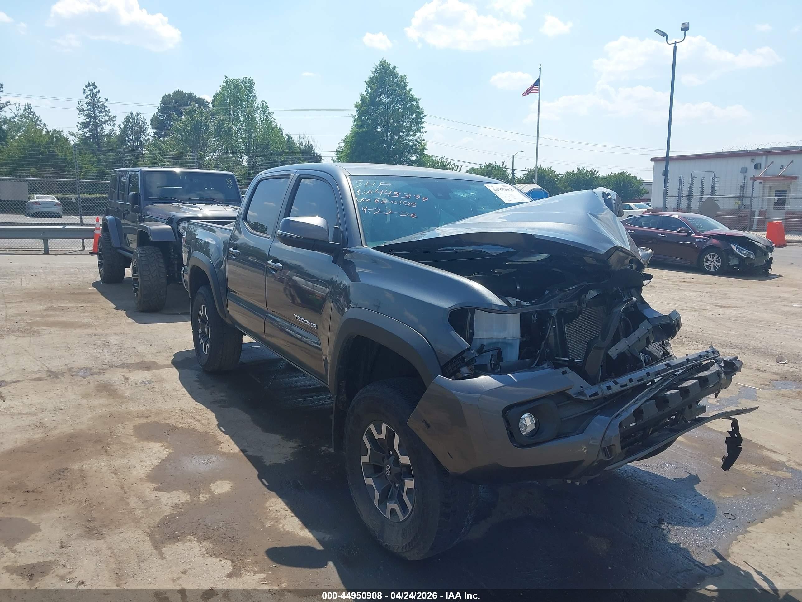 2023 Toyota Tacoma TRD Off Road, VIN 3TMCZ5AN9PM620105 — Front end