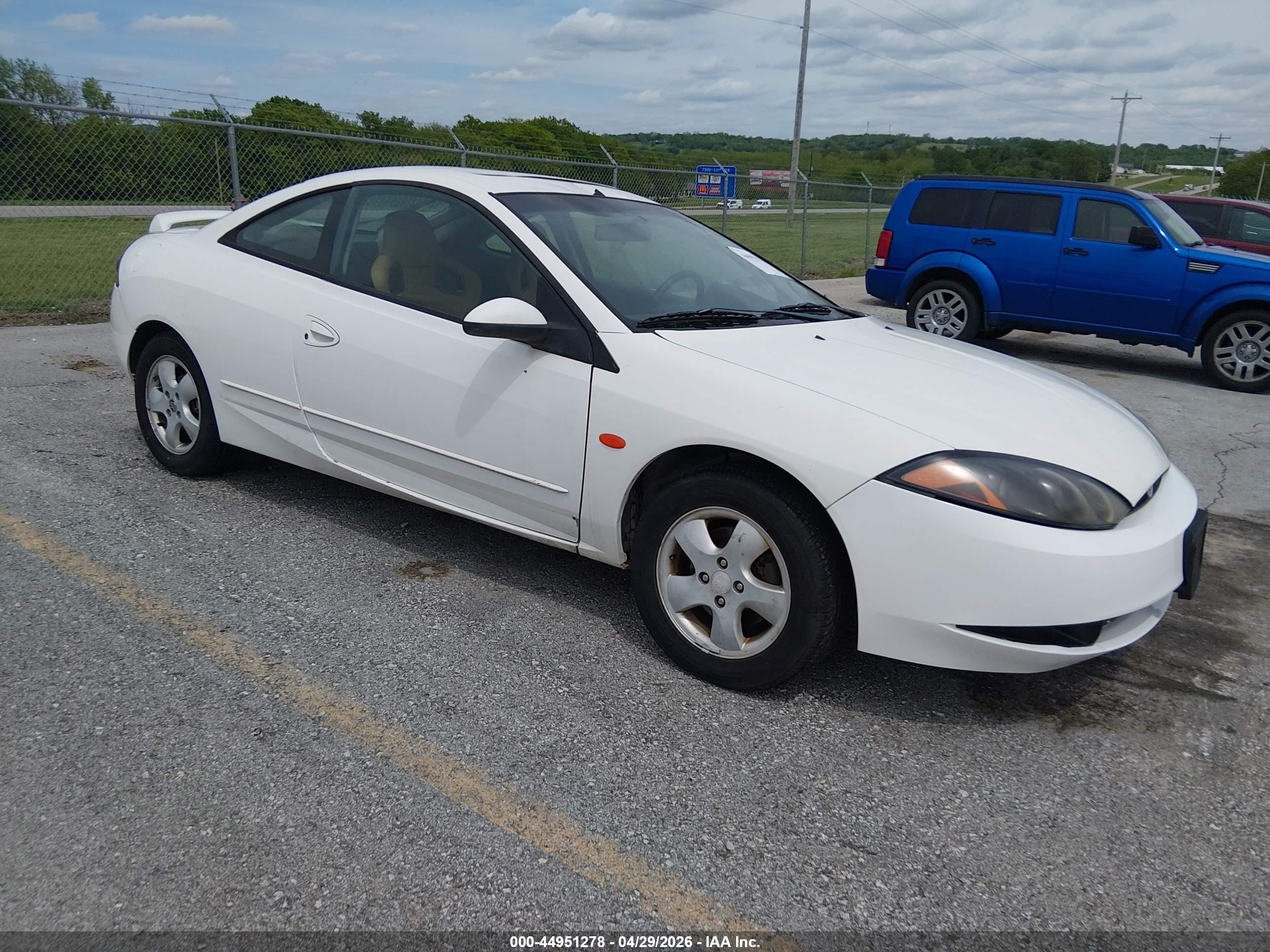 1999 Mercury Cougar, VIN 1ZWFT61L6X5679405 — Обычный износ