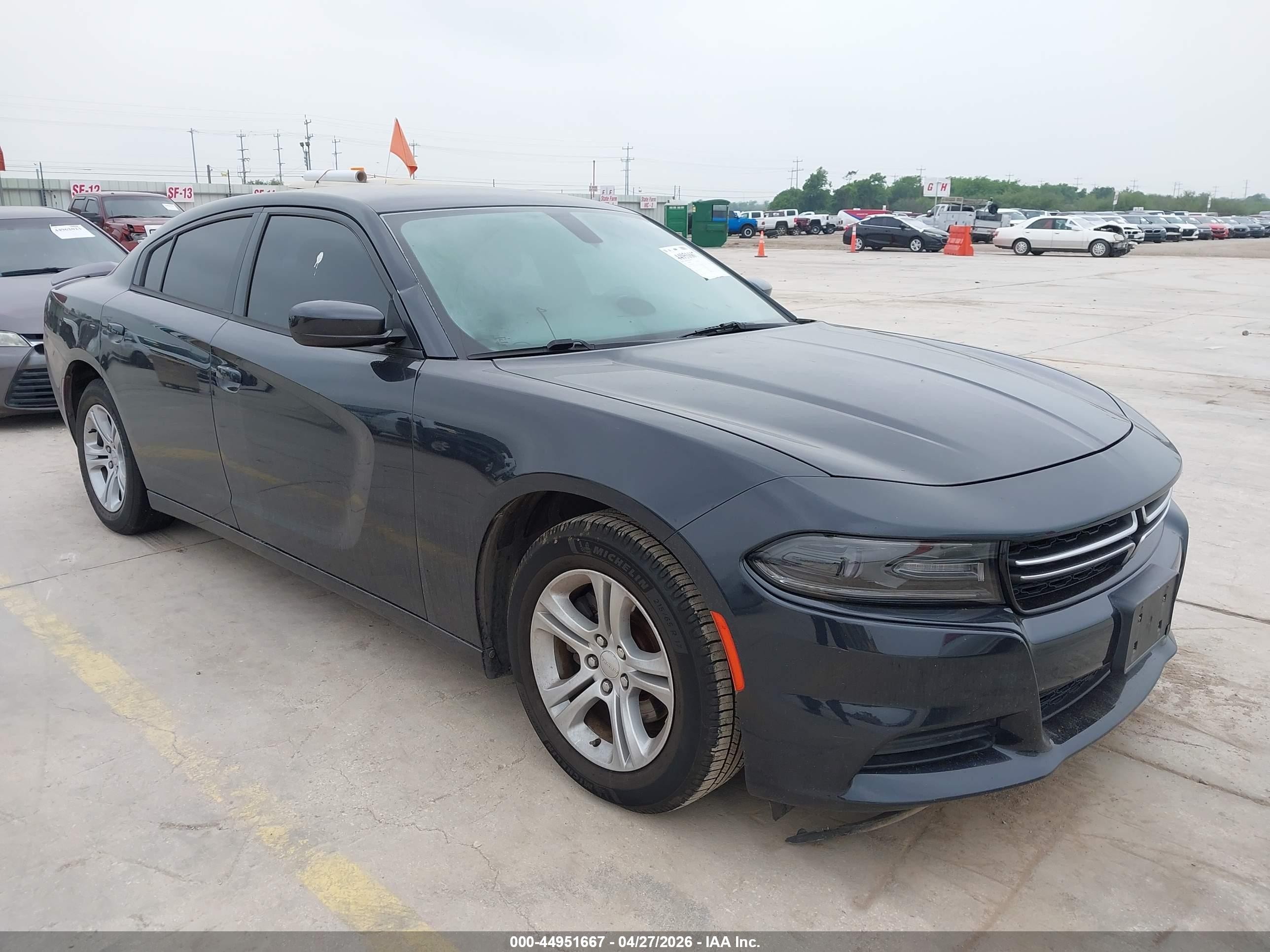 2016 Dodge Charger SE, VIN 2C3CDXBG2GH267834 — Fresh water flood