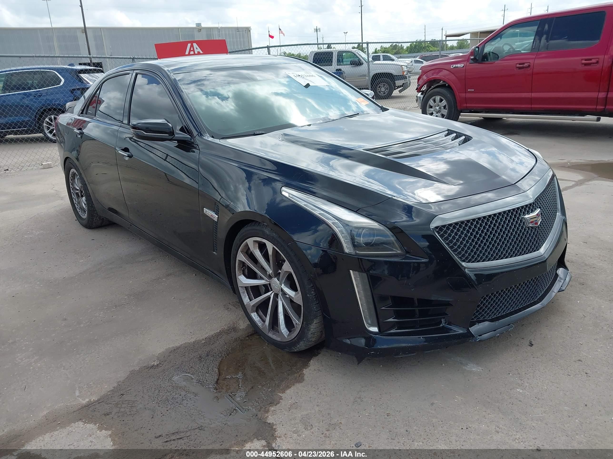 2016 Cadillac CTS-V, VIN 1G6A15S65G0121314 — Theft recovery