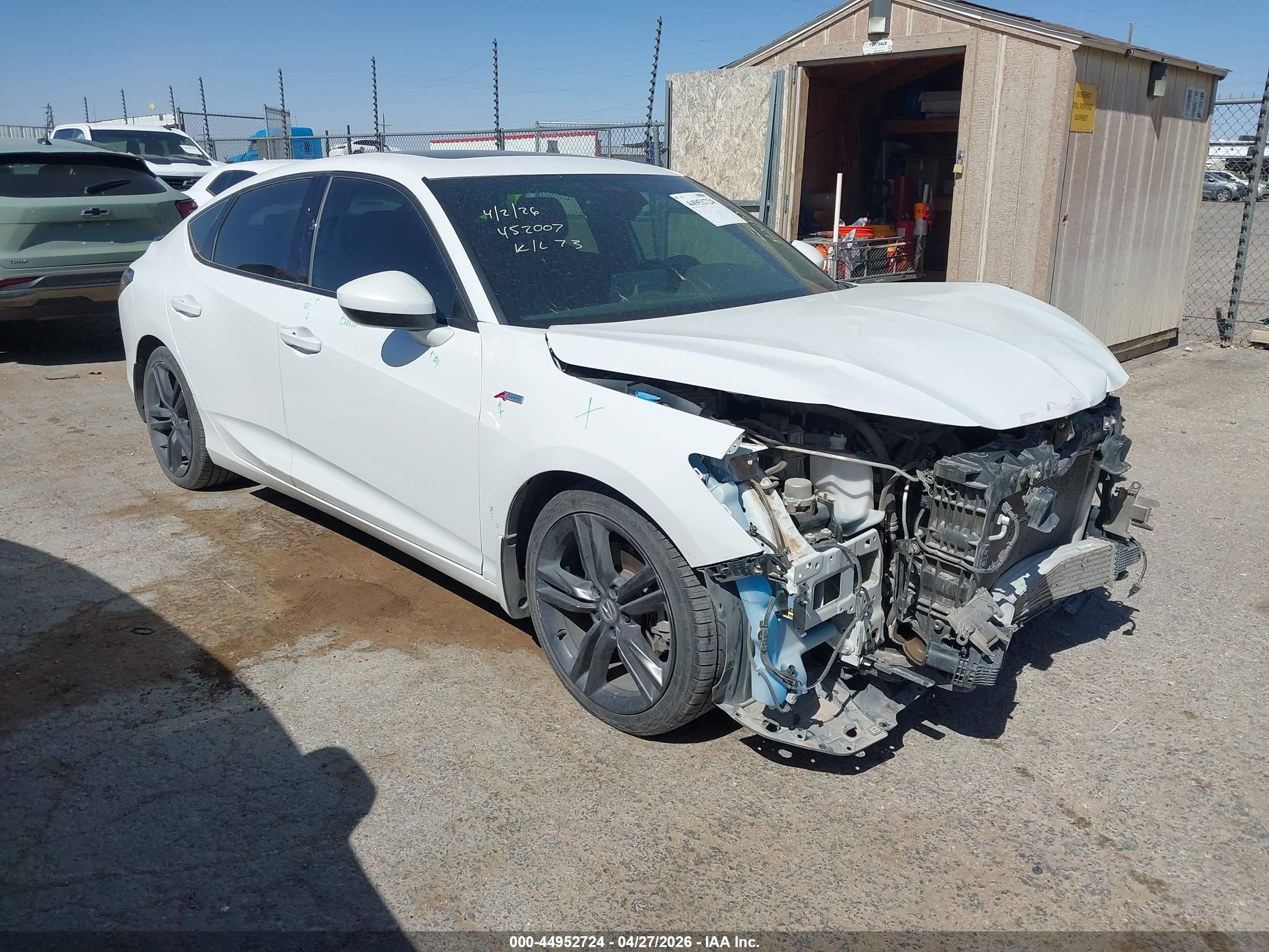 2023 Acura Integra w/A-Spec Package, VIN 19UDE4H36PA022325 — Front end