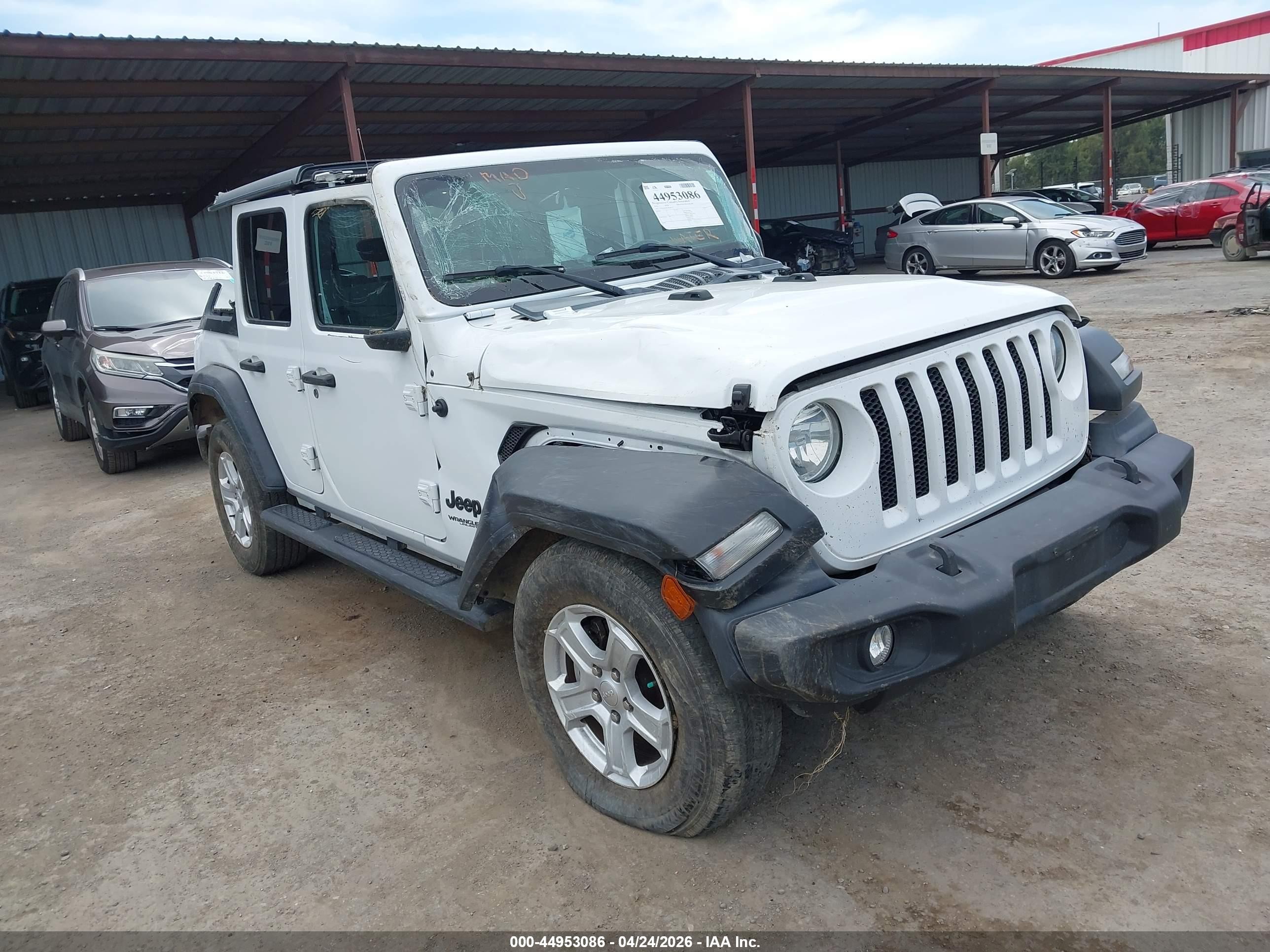2022 Jeep Wrangler Unlimited Sport S, VIN 1C4HJXDGXNW240774 — All over