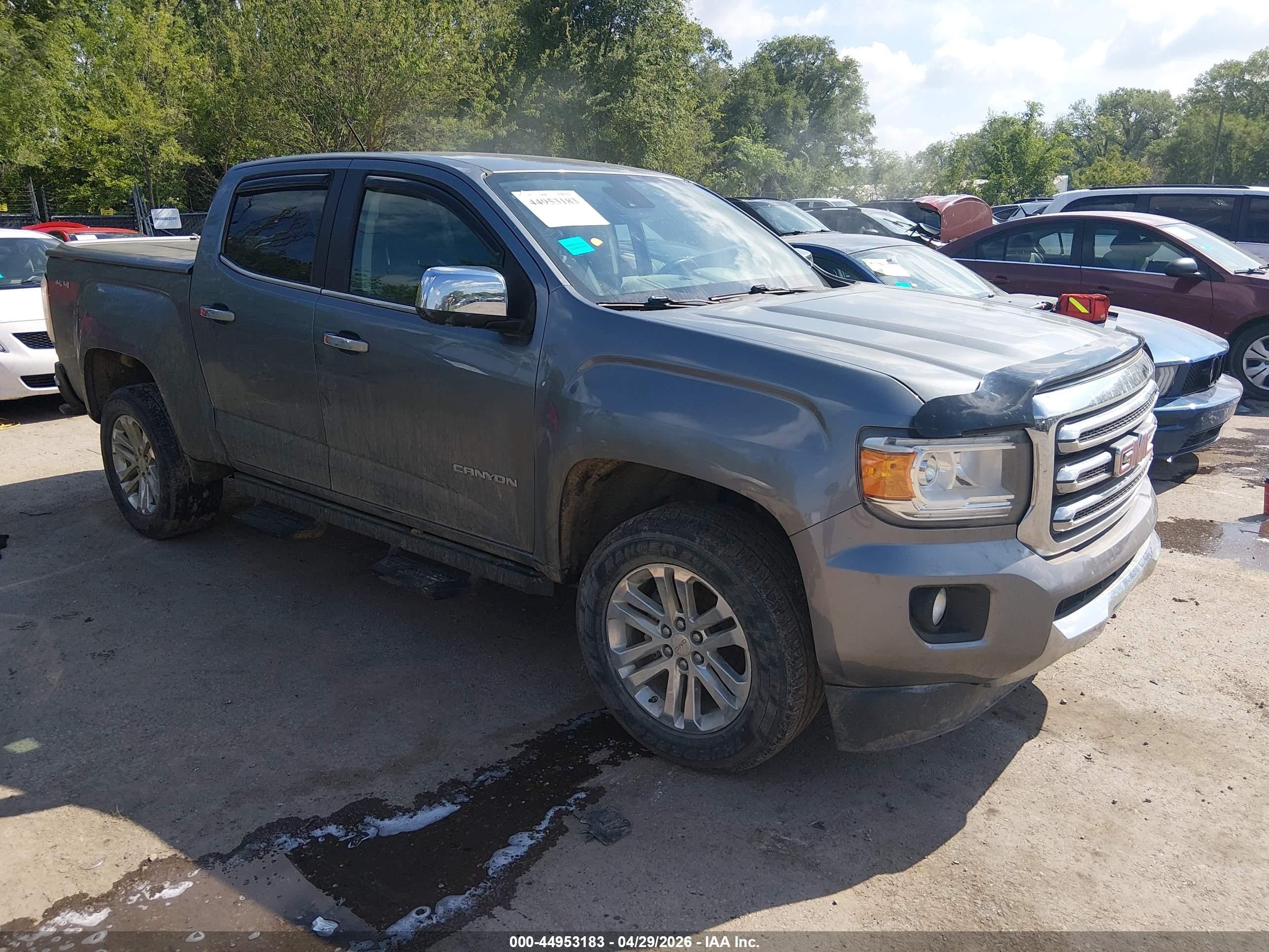 2018 GMC Canyon 4WD SLT, VIN 1GTG6DEN5J1122910 — Пресная вода