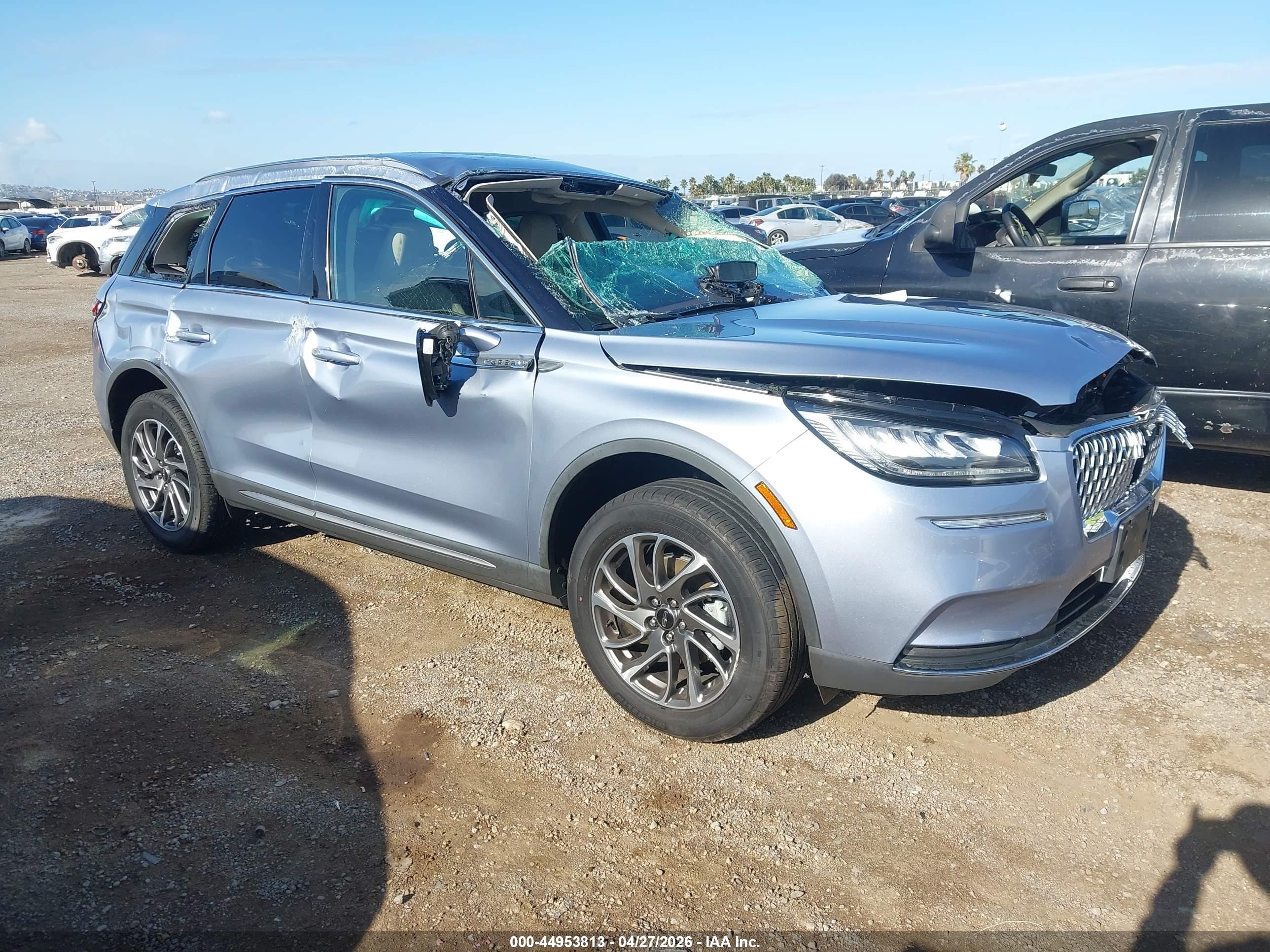 2022 Lincoln Corsair Standard, VIN 5LMCJ1C93NUL13675 — Rollover