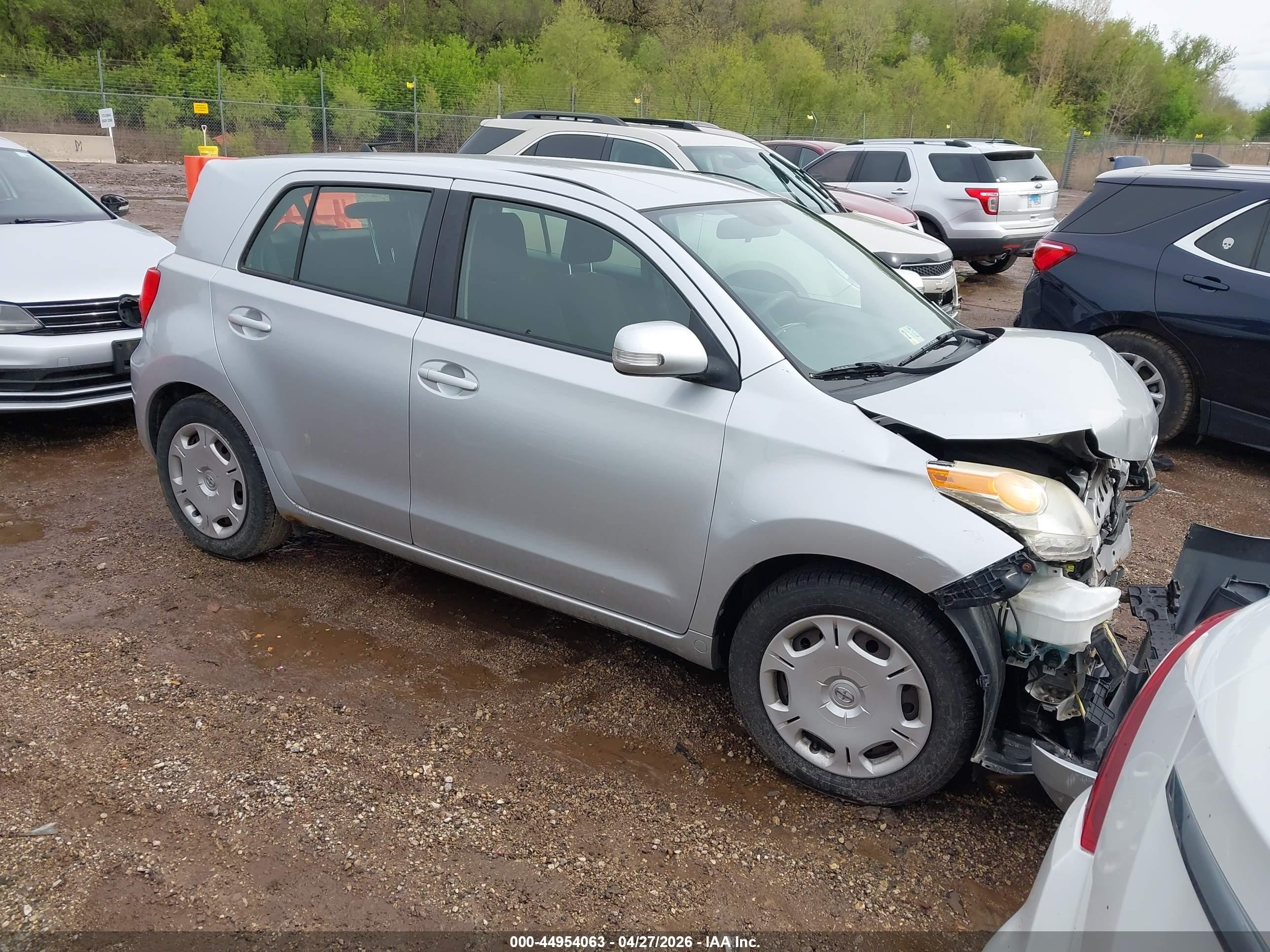2010 Scion xD, VIN JTKKU4B44AJ057939 — Front end