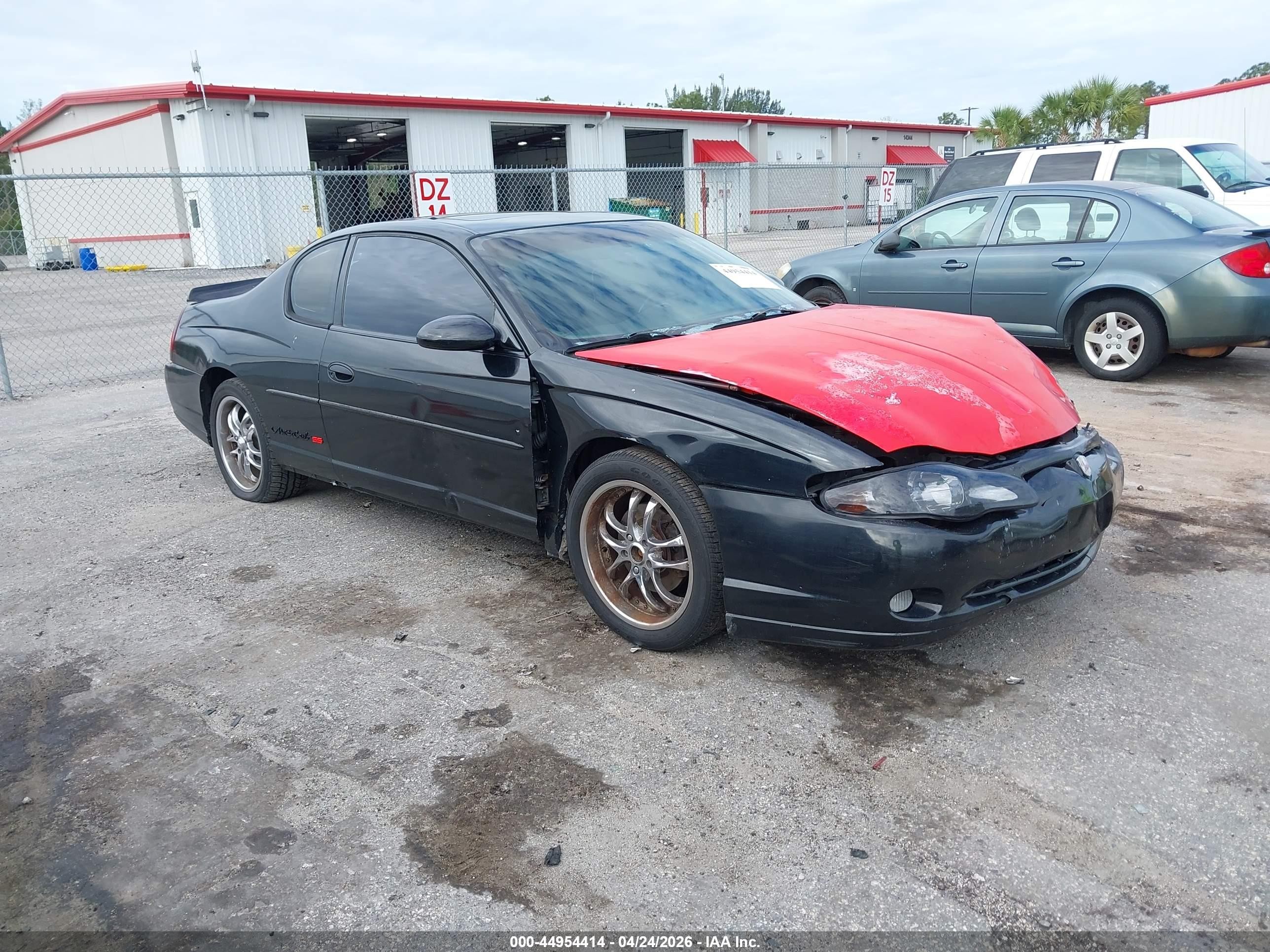 2000 Chevrolet Monte Carlo SS, VIN 2G1WX12K4Y9362255 — Перед