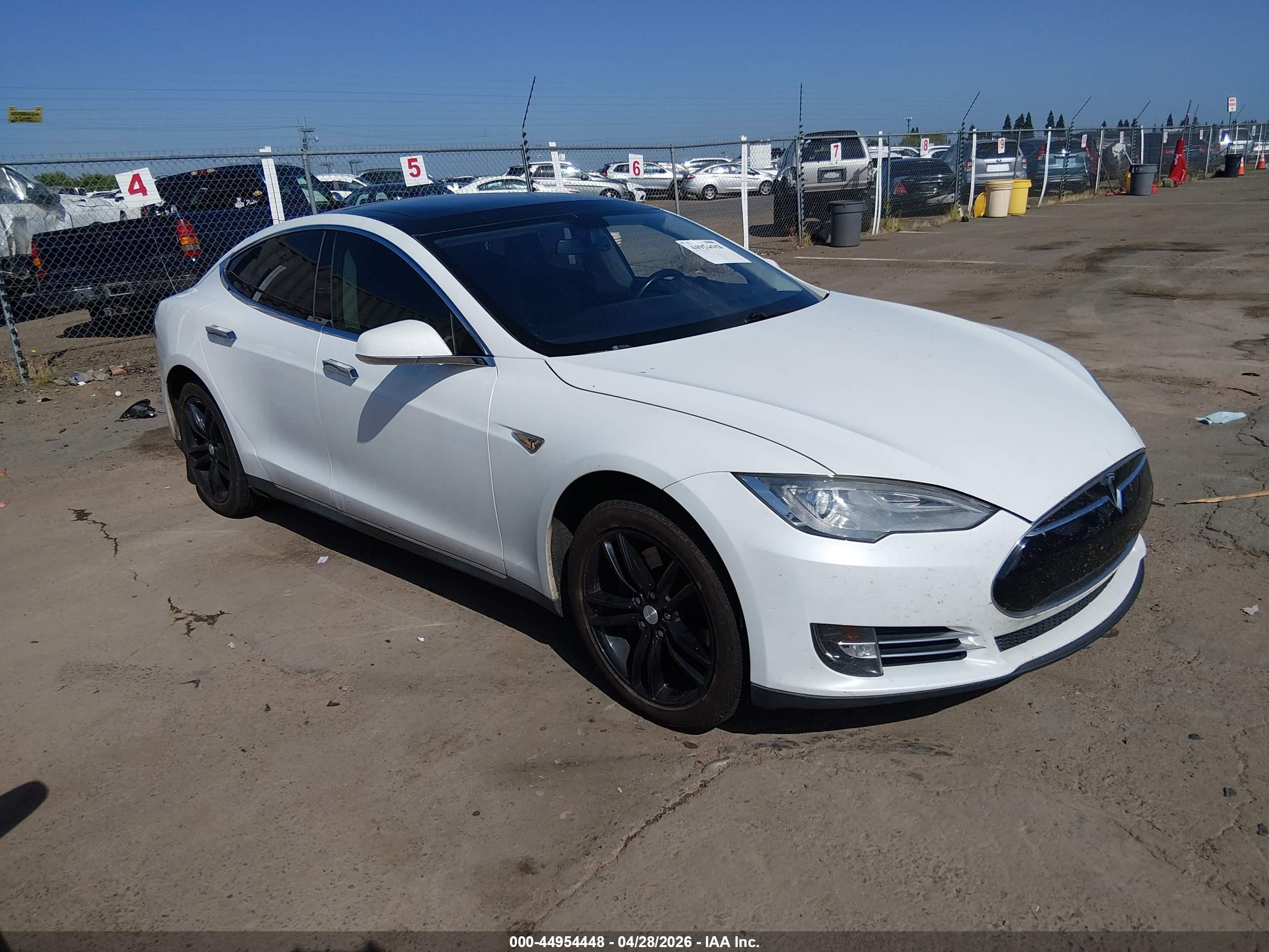 2013 Tesla Model S Performance, VIN 5YJSA1DP0DFP14124 — Пресная вода
