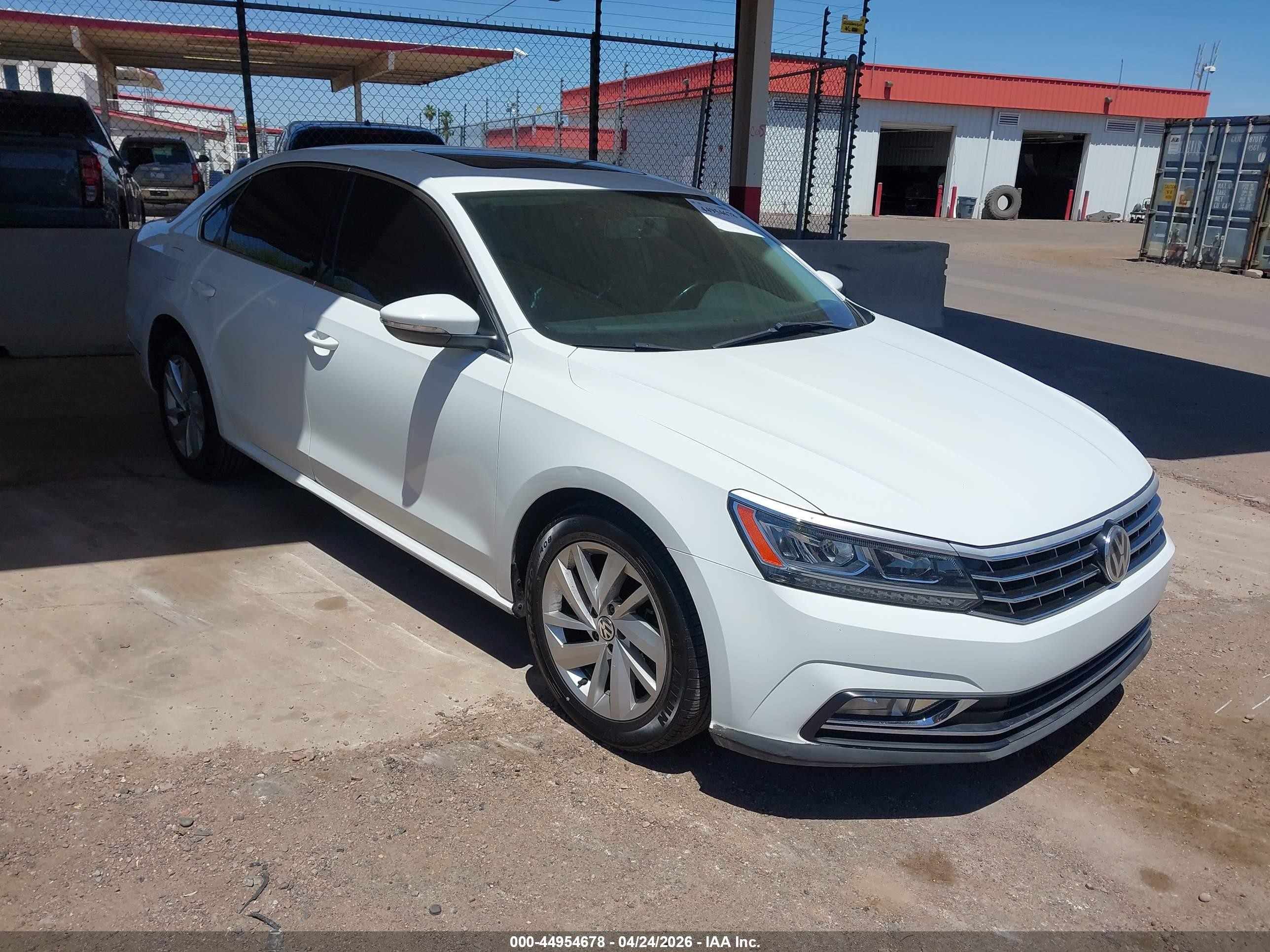 2018 Volkswagen Passat SE, VIN 1VWBA7A33JC031022 — Изъятие за долги