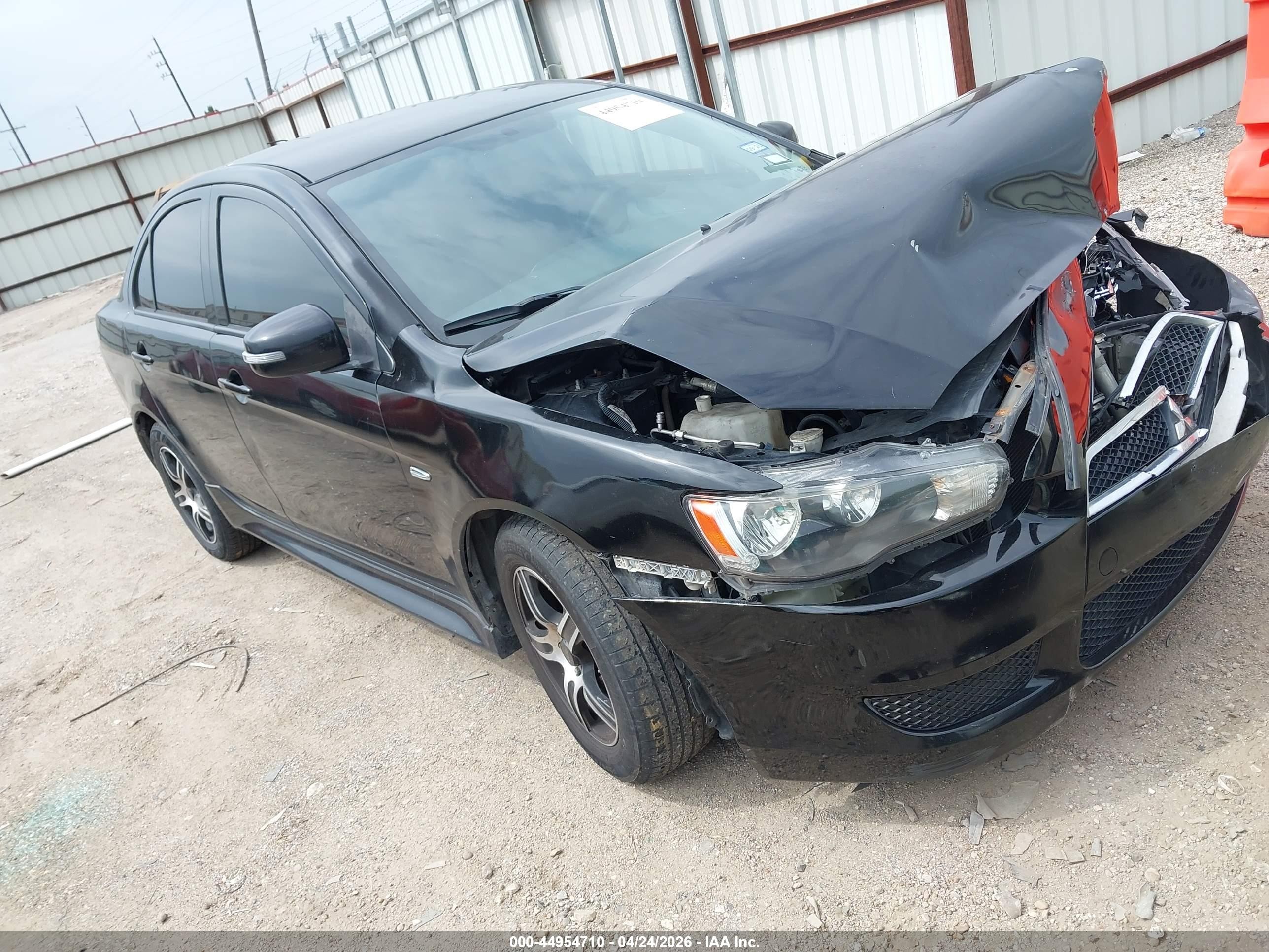 2015 Mitsubishi Lancer ES, VIN JA32U2FU2FU012766 — Front end