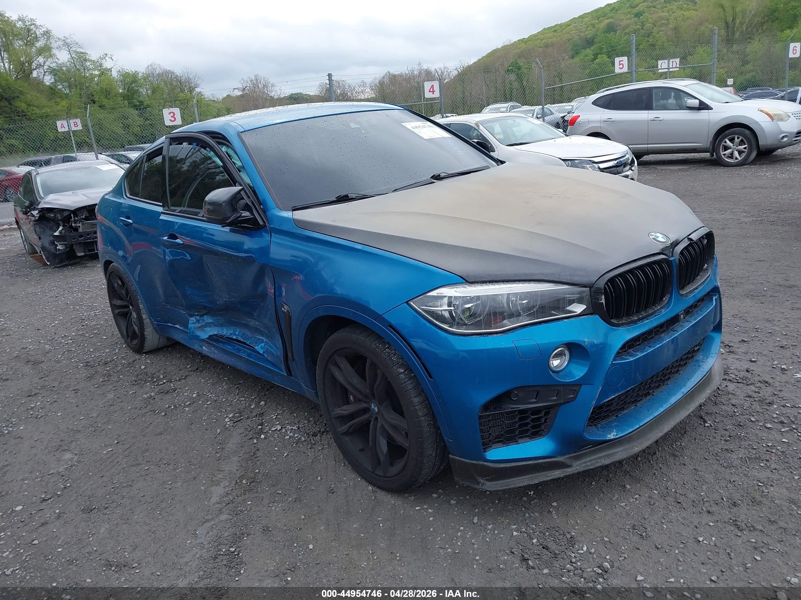 2017 BMW X6 M, VIN 5YMKW8C59H0R44038 — Side