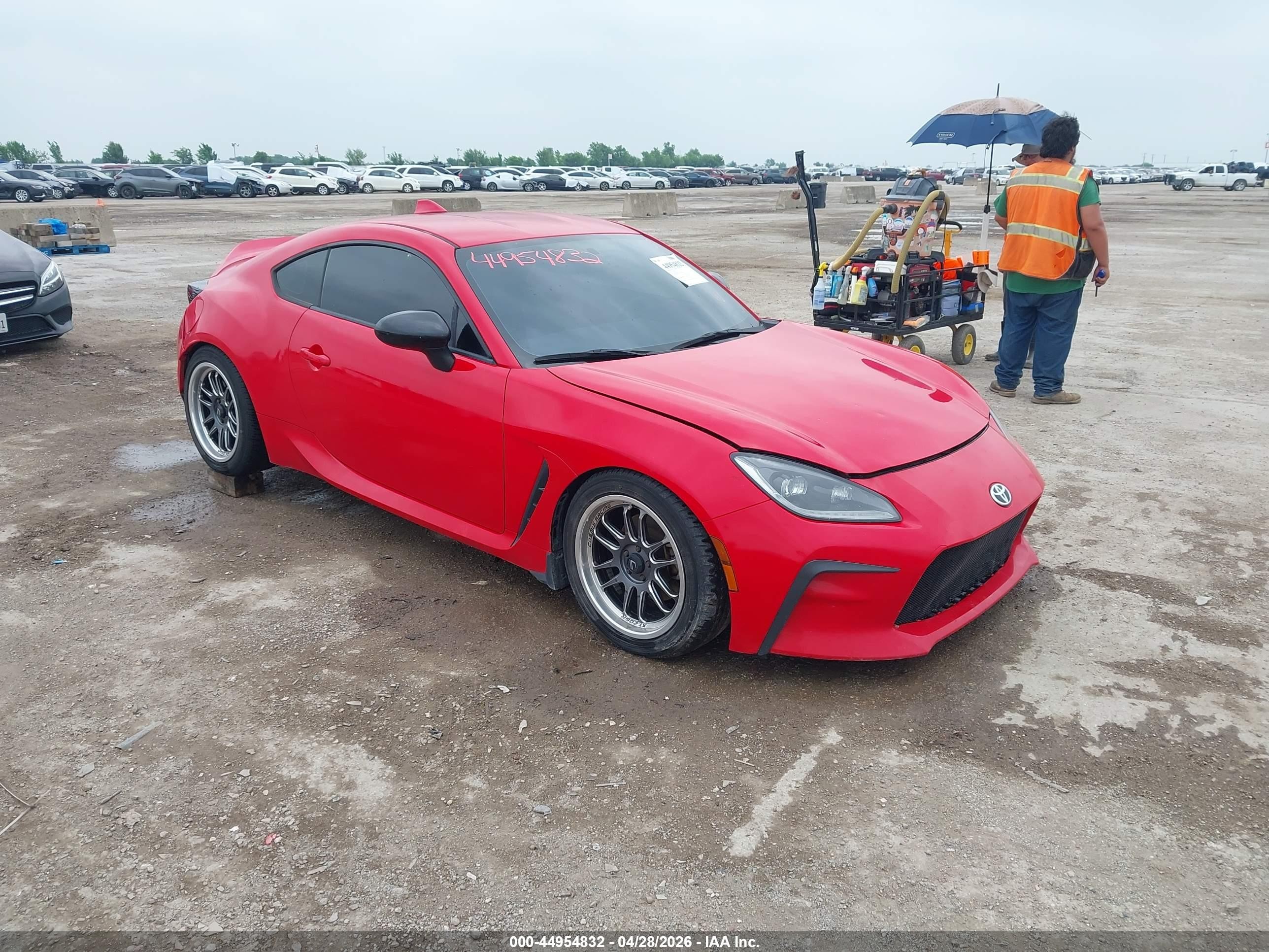 2022 Toyota 86 Premium, VIN JF1ZNBE16N9755491 — Front end