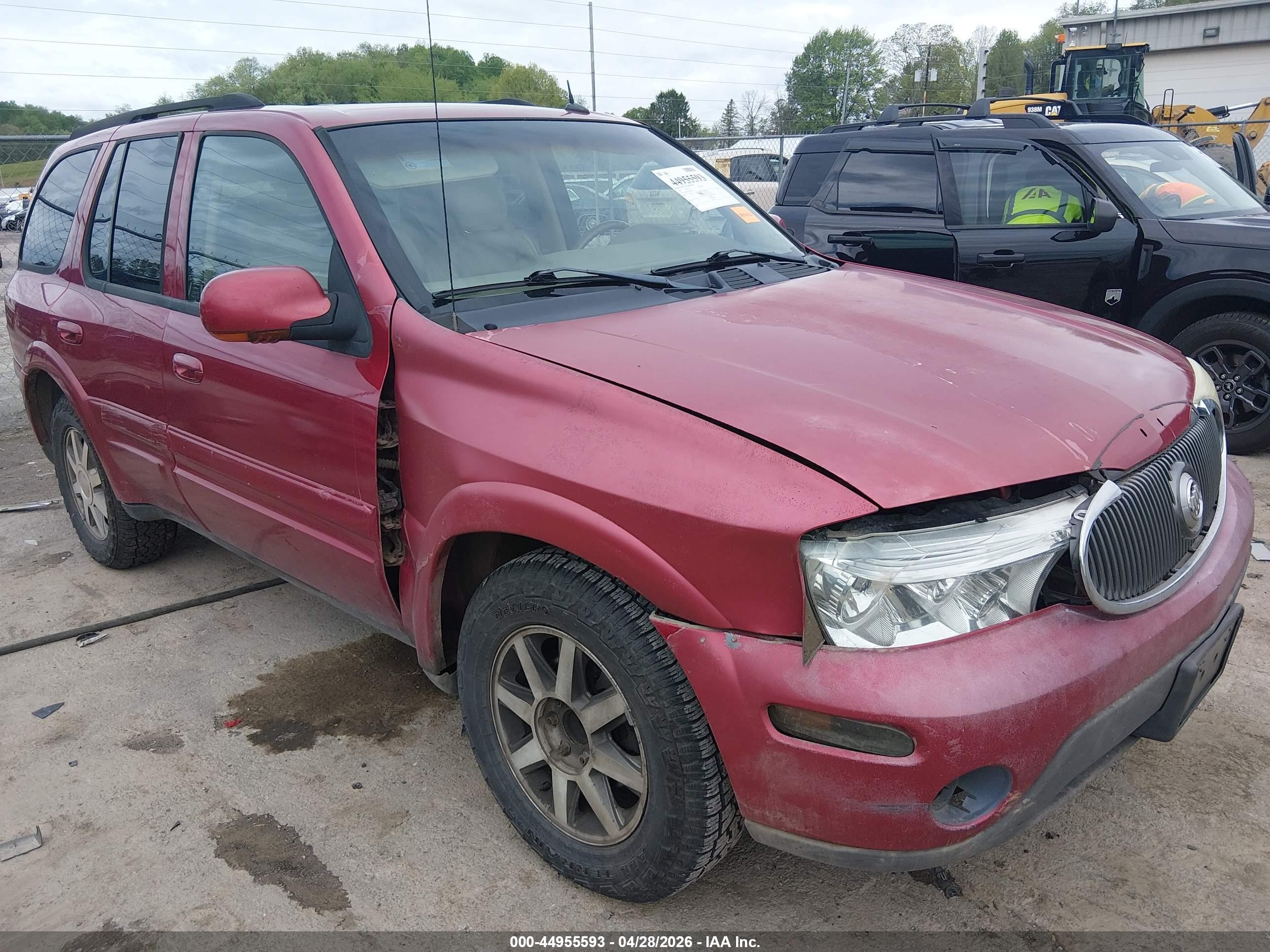 2004 Buick Rainier CXL, VIN 5GADS13S142318106 — Front end