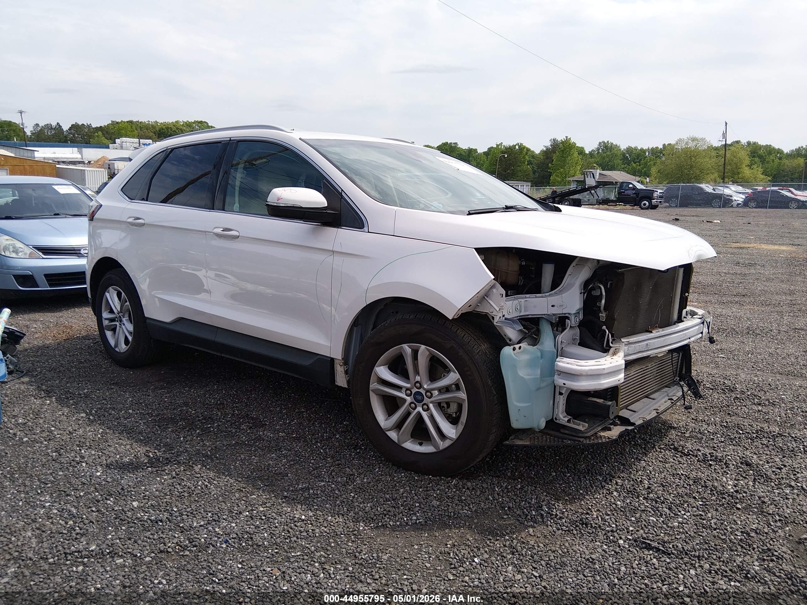 2019 Ford Edge SEL, VIN 2FMPK3J9XKBB08193 — Front end