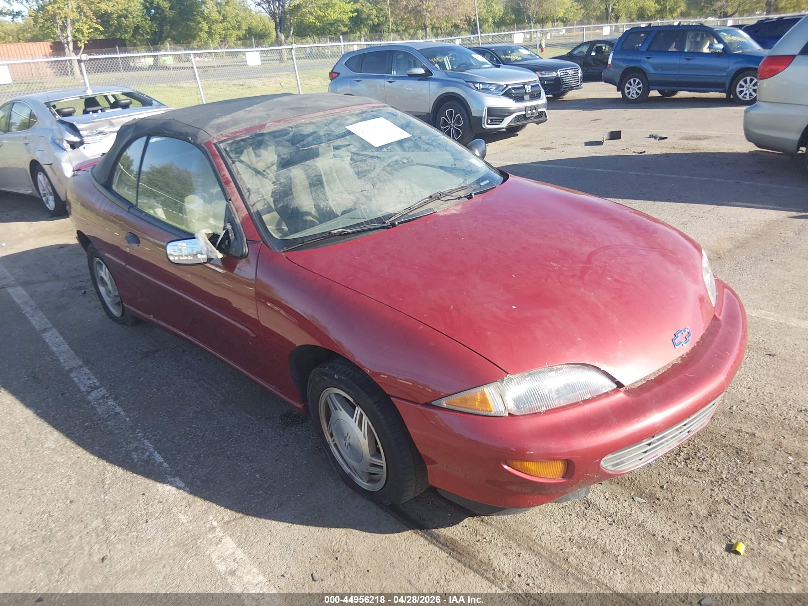 1996 Chevrolet Cavalier Z24, VIN 4G1JF32T8TB101833 — Side