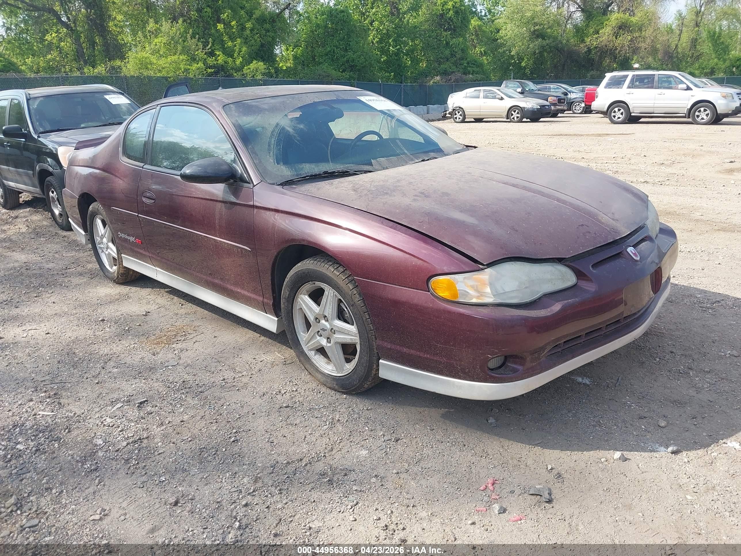 2004 Chevrolet Monte Carlo SS Supercharged, VIN 2G1WZ121649197269 — Normal wear