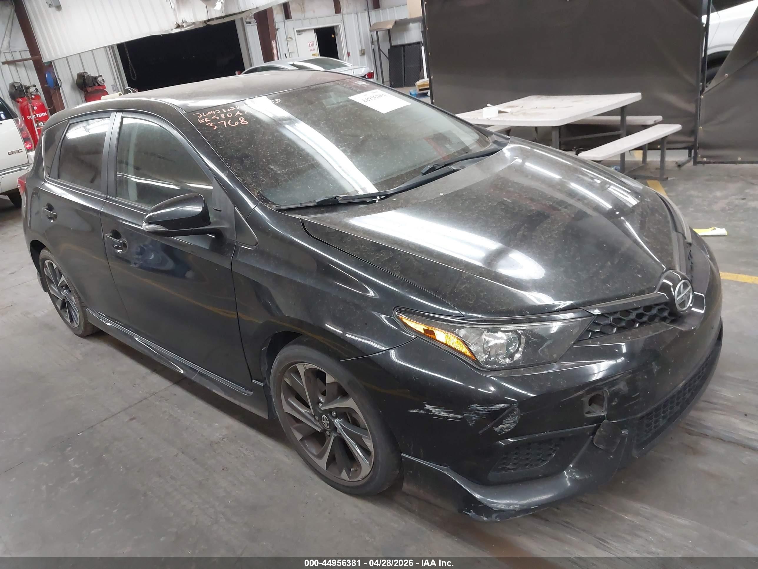 2016 Scion iM, VIN JTNKARJE0GJ513768 — Front end