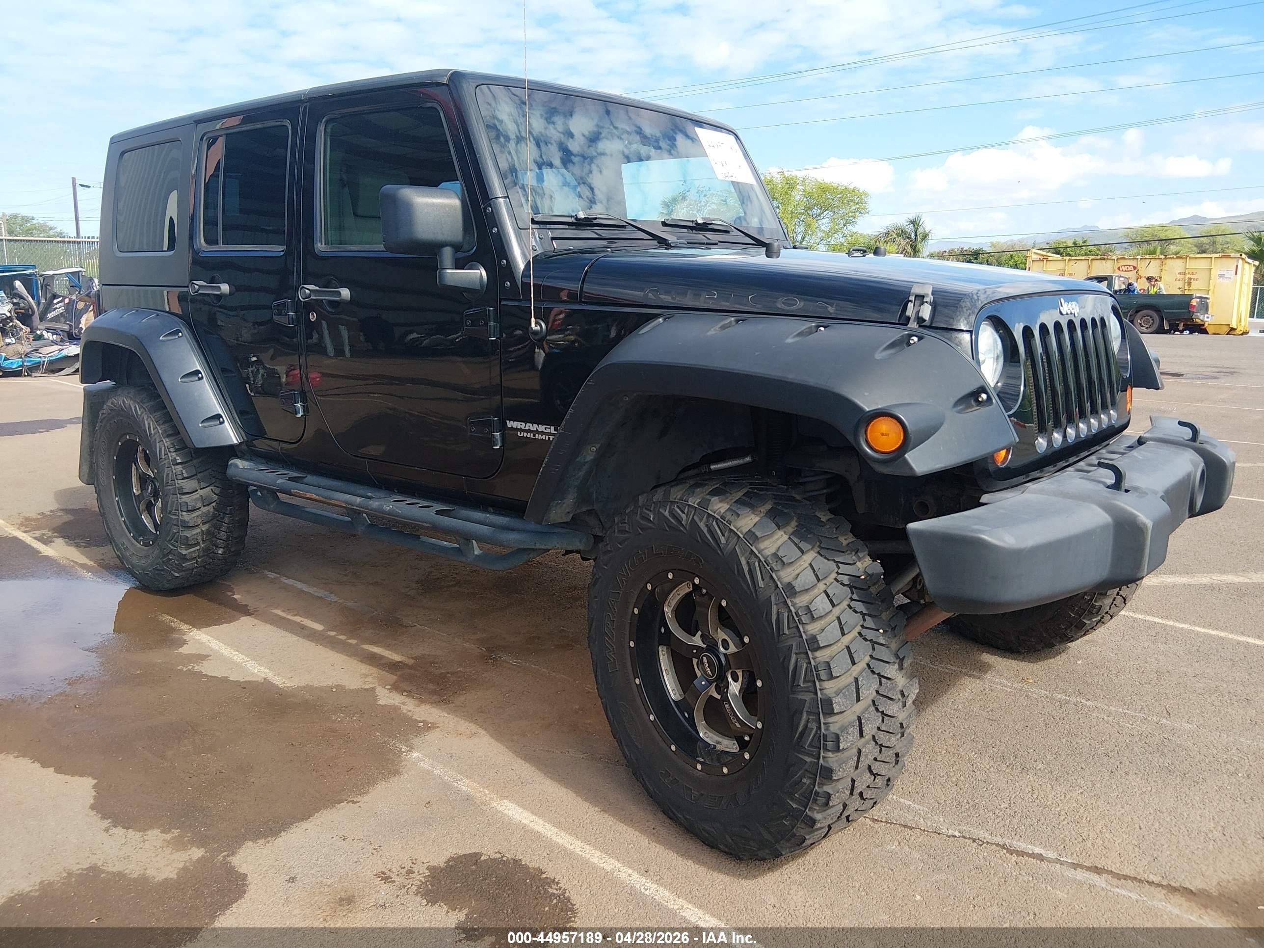 2008 Jeep Wrangler Unlimited Rubicon, VIN 1J8GA69148L611243 — Not stated