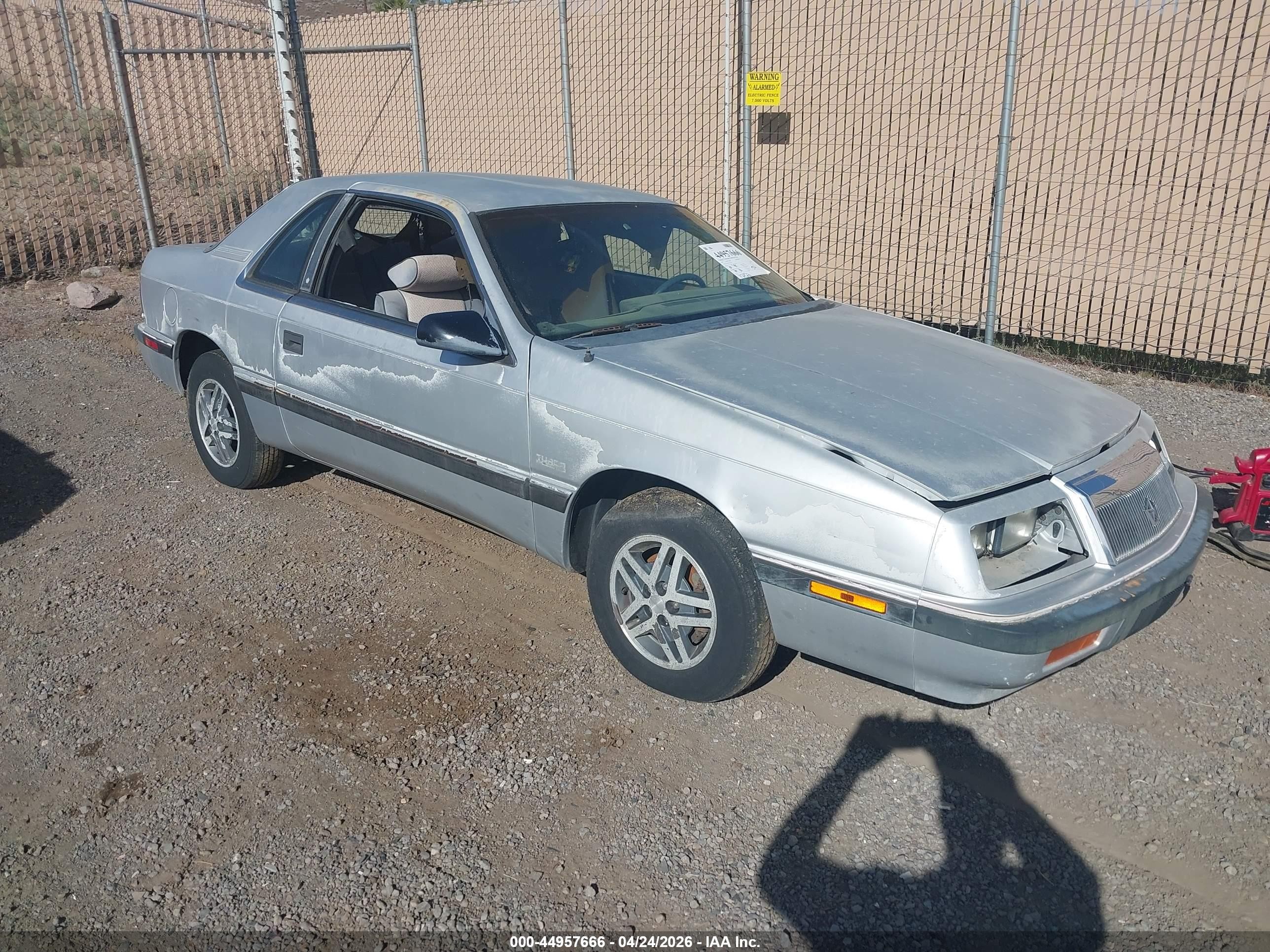 1987 Chrysler LeBaron, VIN 1C3CJ41E7HG196795 — Normal wear
