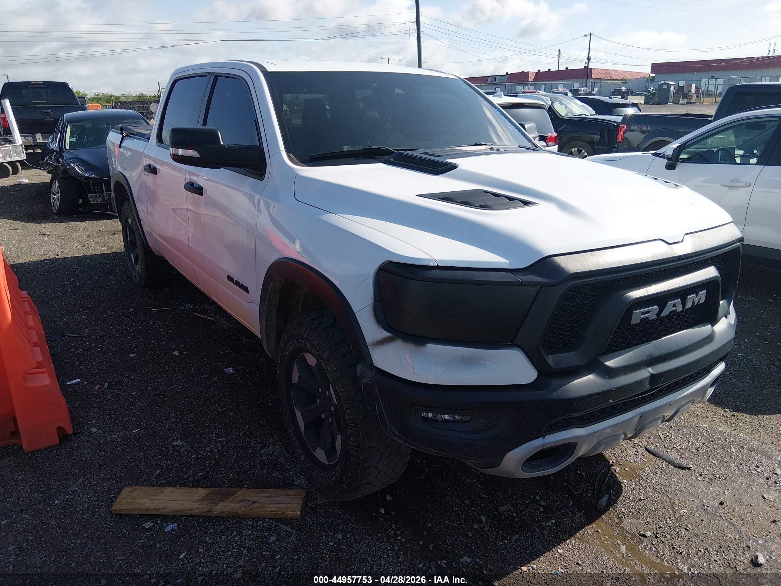 2021 Ram 1500 Rebel, VIN 1C6SRFLT3MN633566 — Theft recovery