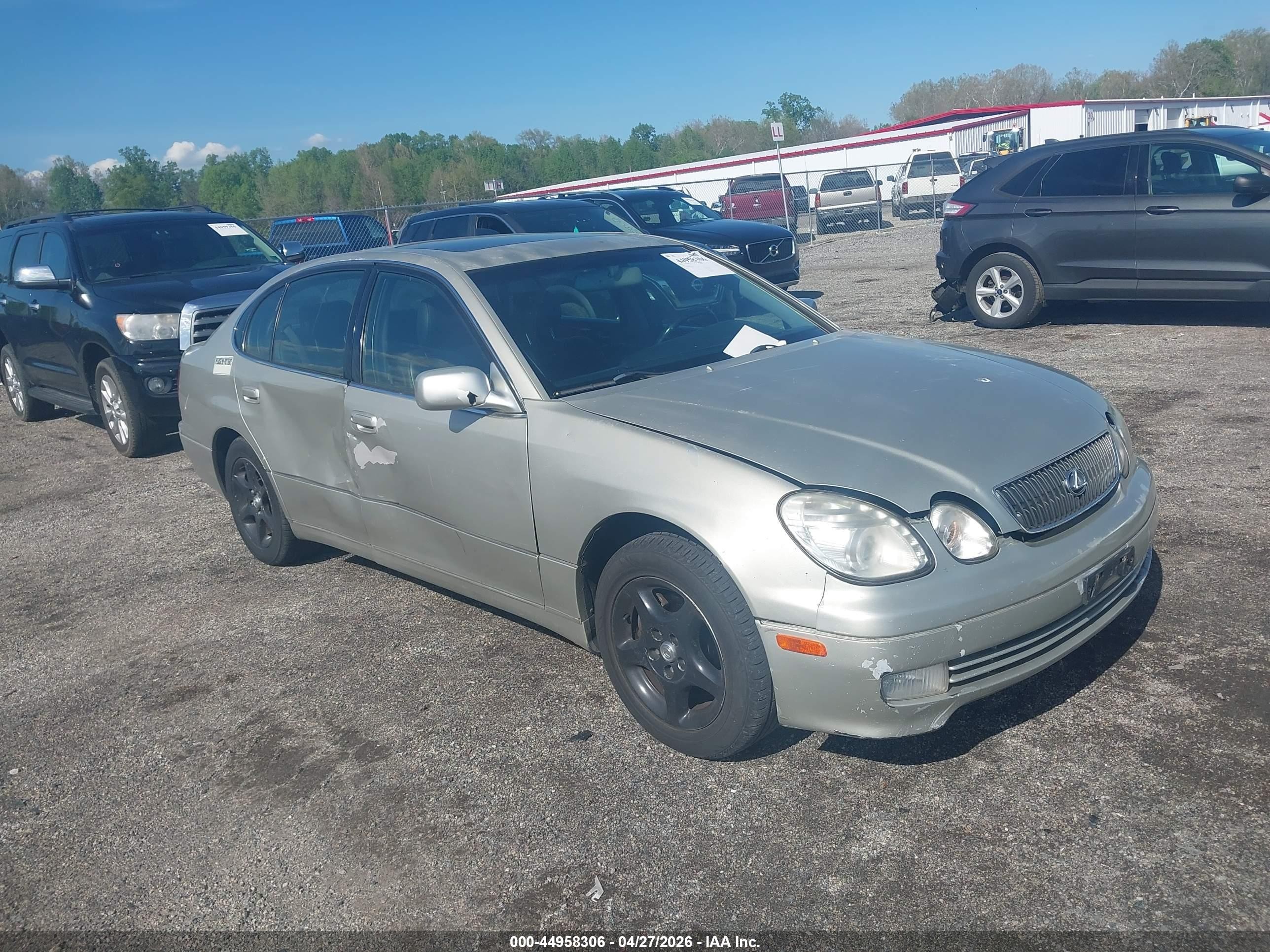 2004 Lexus GS 300, VIN JT8BD69S640201104 — Зад
