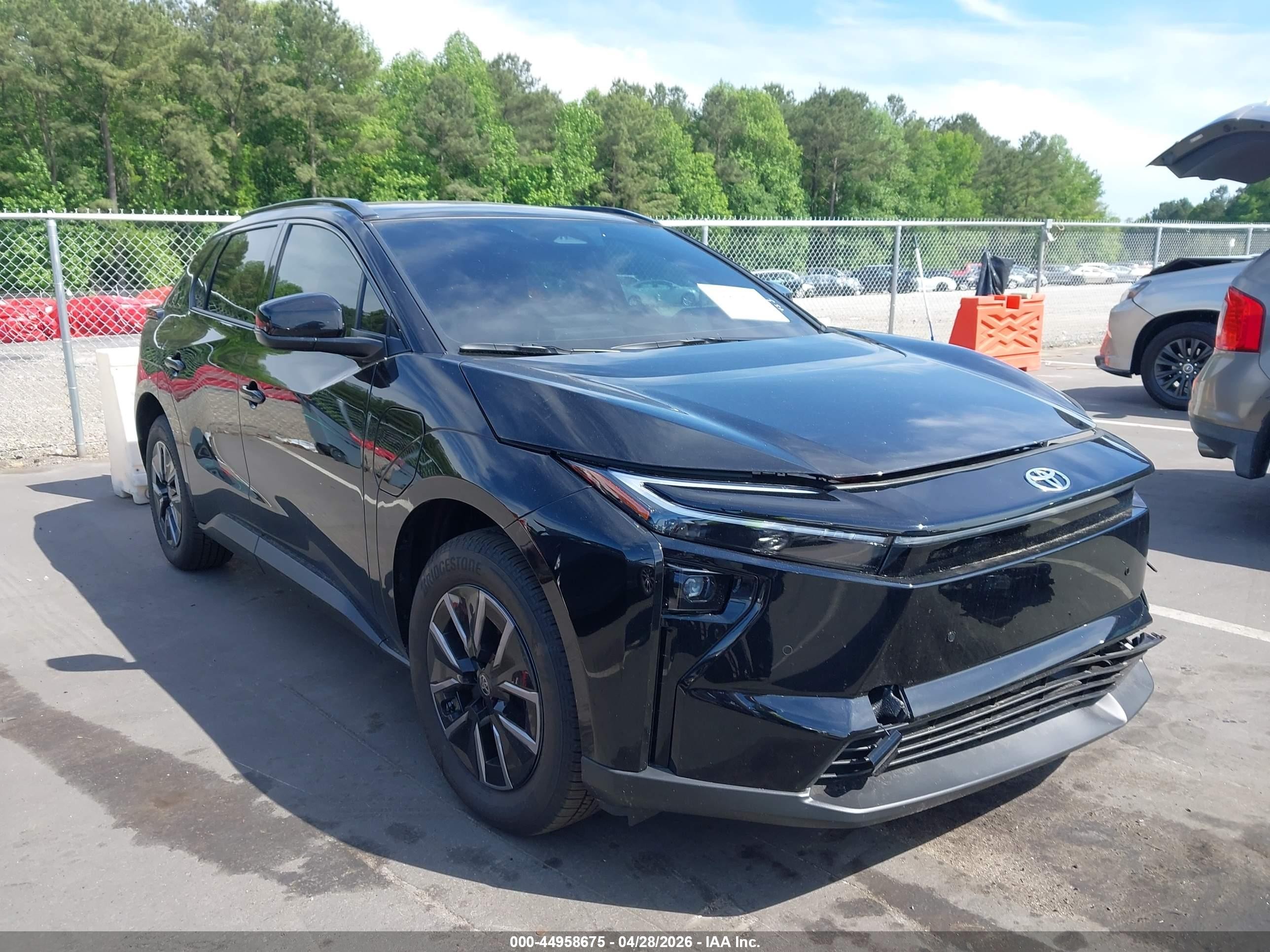 2026 Toyota bZ XLE, VIN JTMBDAFB5TA006516 — Front end