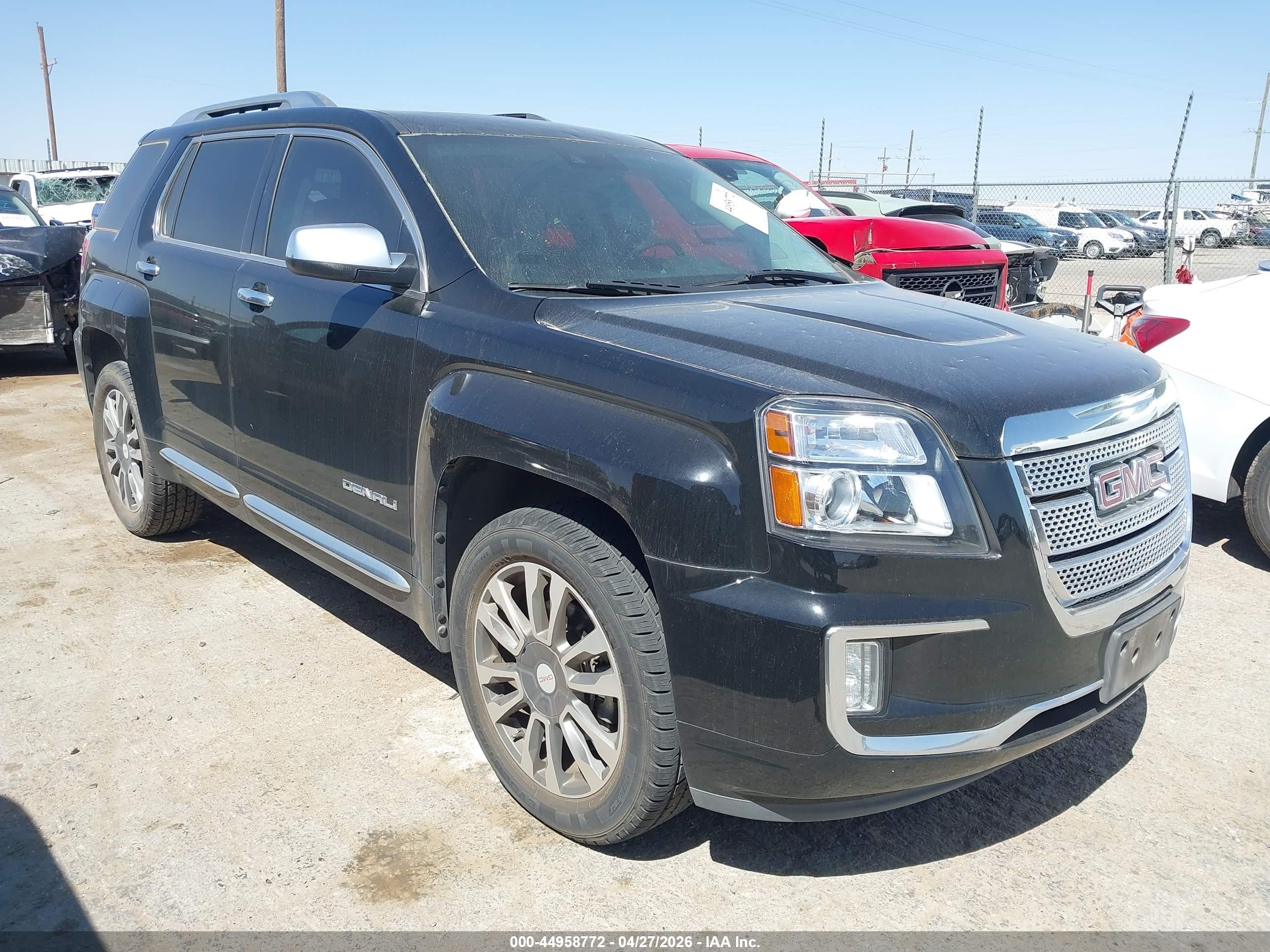 2016 GMC Terrain Denali, VIN 2GKFLRE39G6330640 — Hail