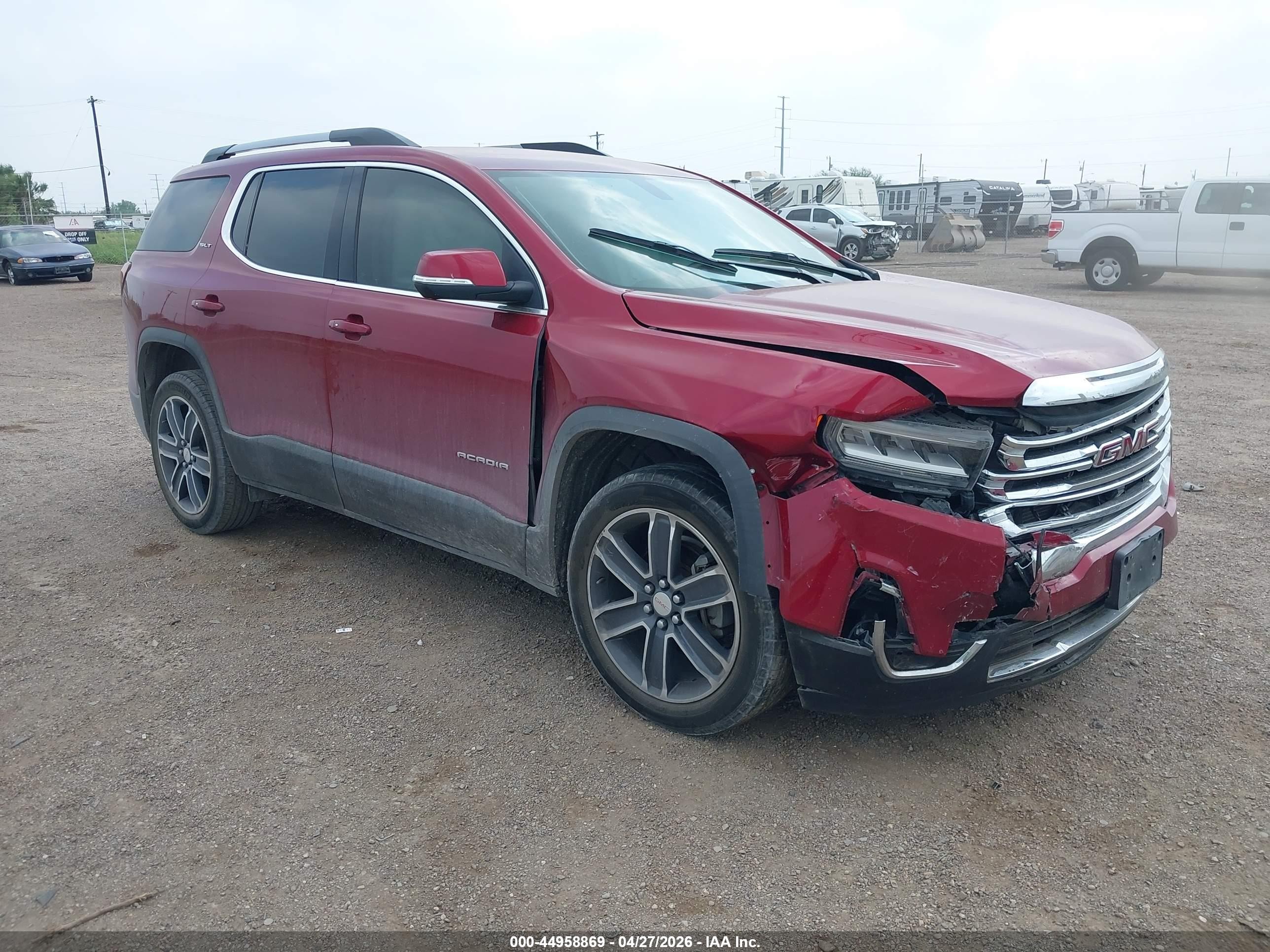 2020 GMC Acadia SLT, VIN 1GKKNMLS1LZ119713 — Перед