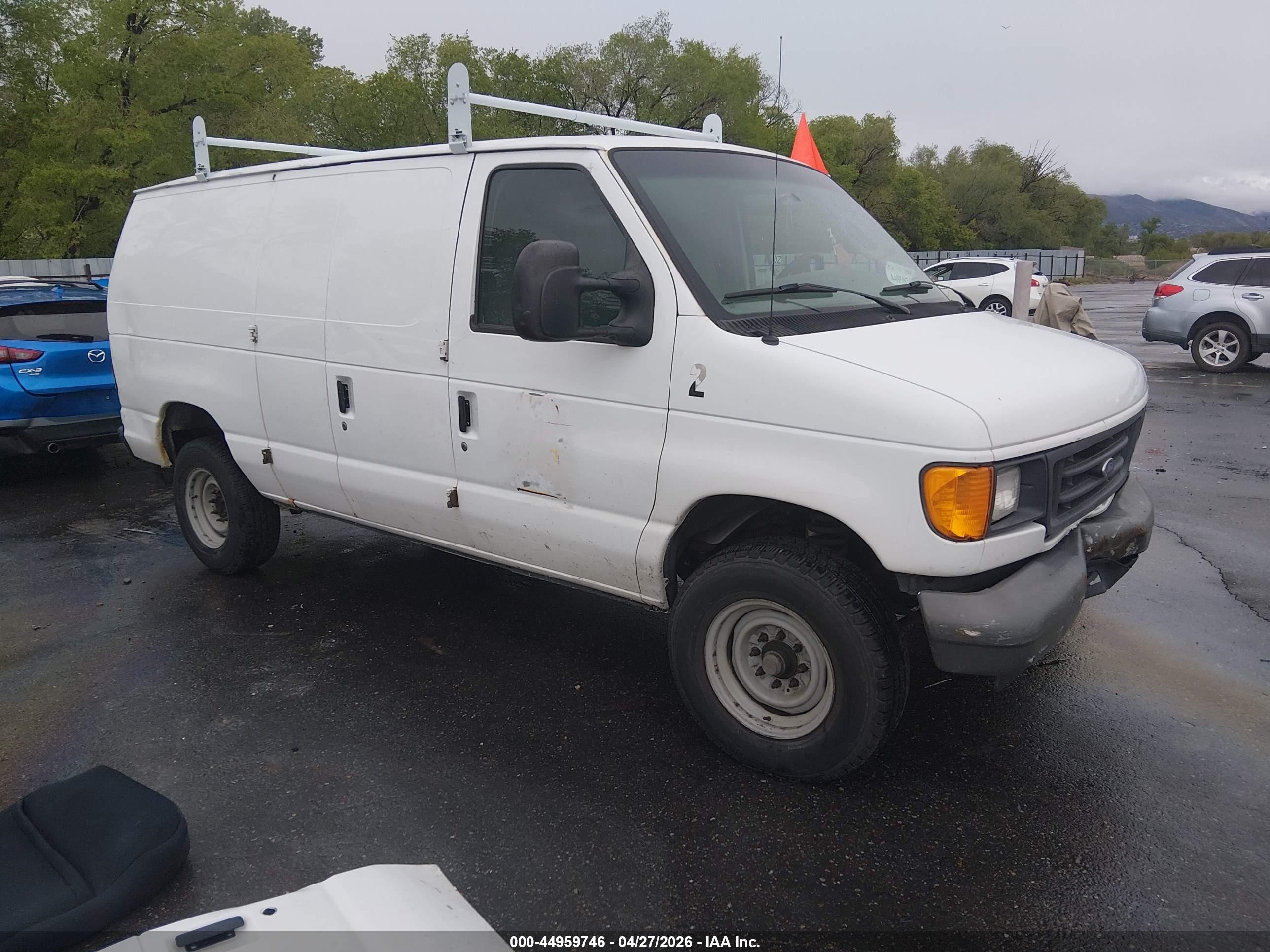 2007 Ford Econoline Cargo, VIN 1FTSE34L17DB20800 — Front end