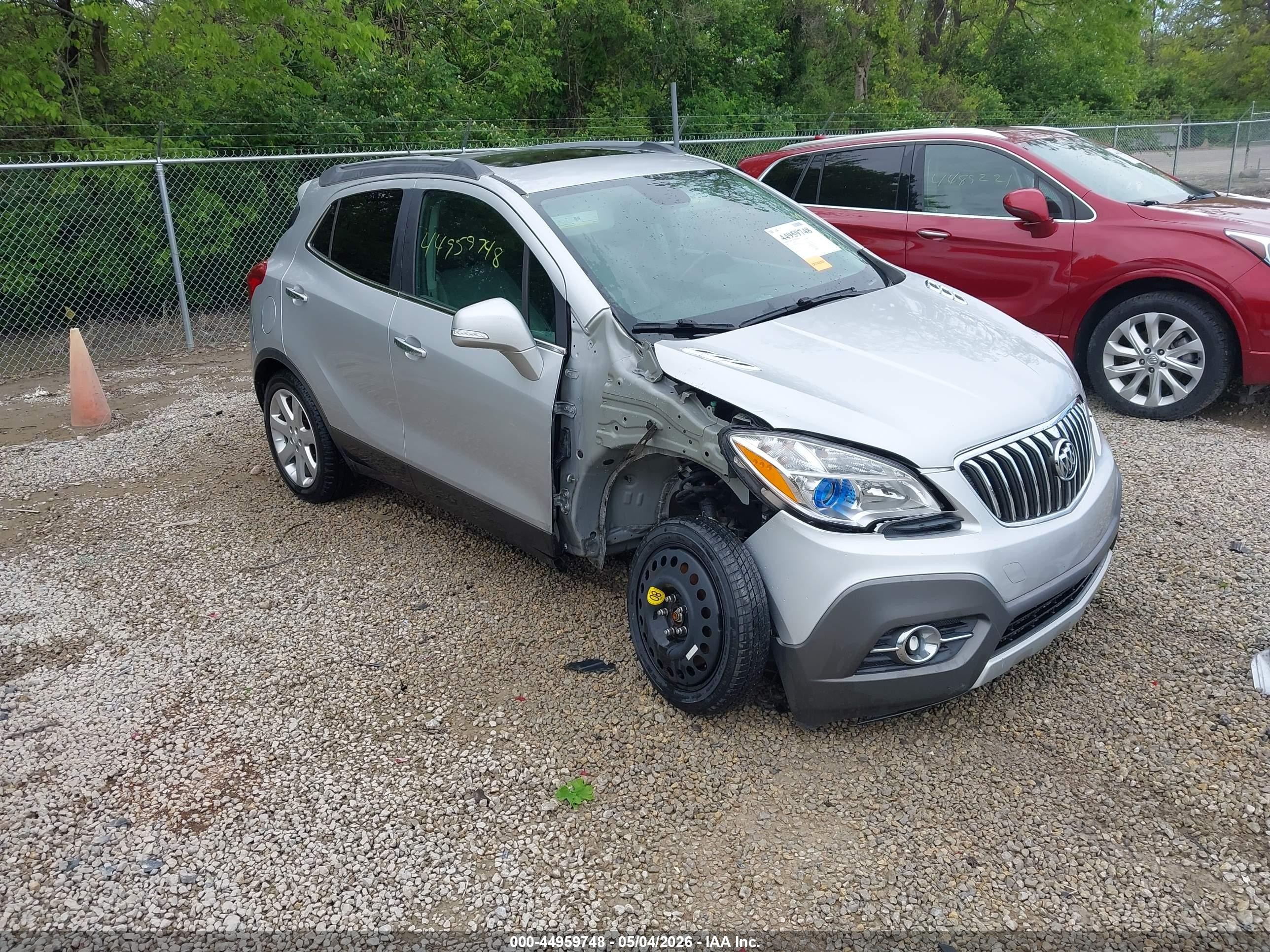 2015 Buick Encore Leather, VIN KL4CJCSB8FB240947 — Front end